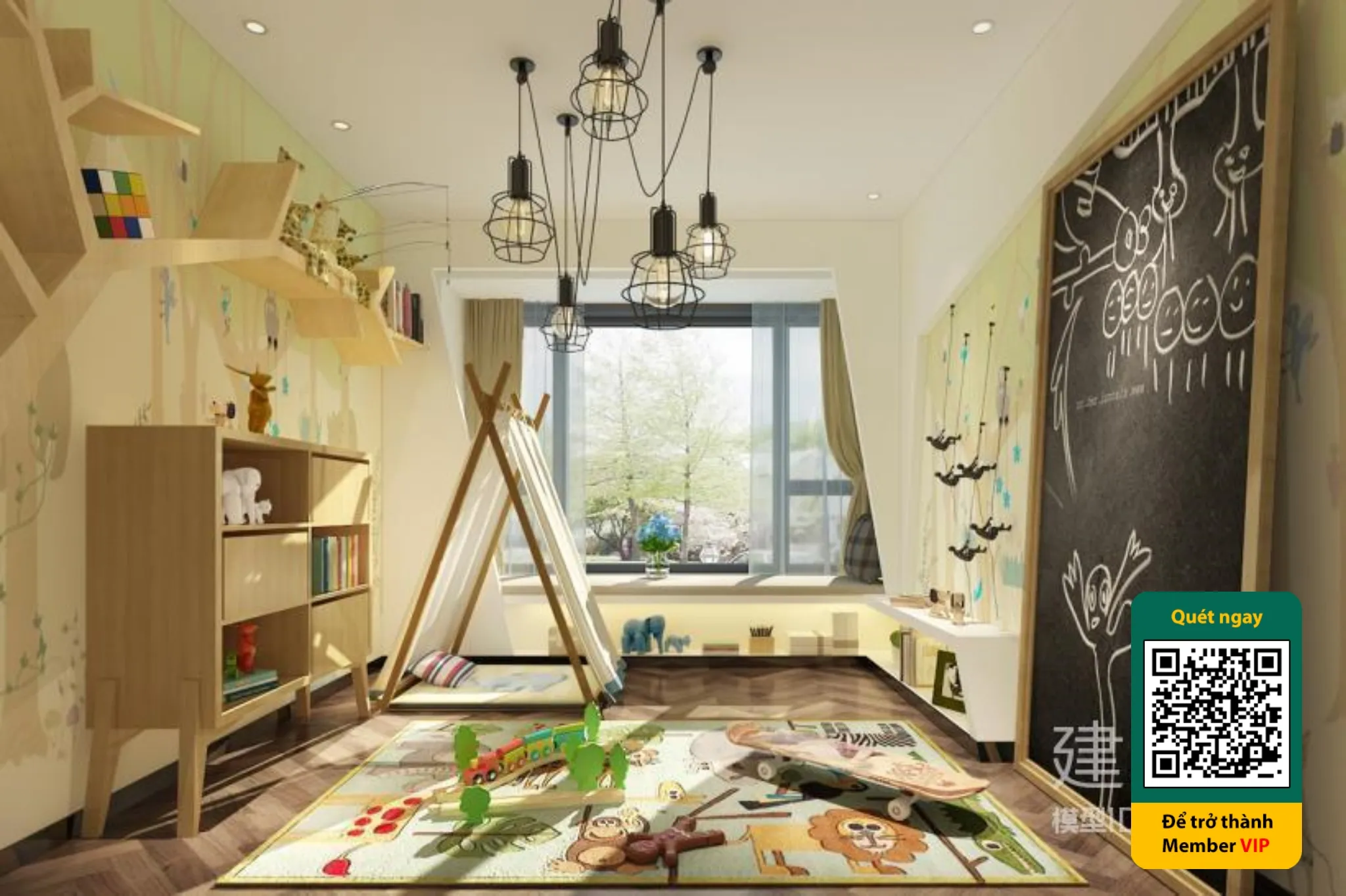 CHILDROOM SETS - VRAY / CORONA - 3D MODEL - 5486