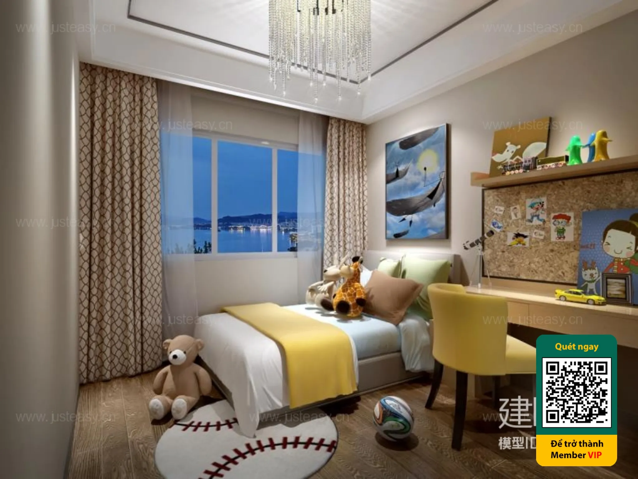 CHILDROOM SETS - VRAY / CORONA - 3D MODEL - 5490