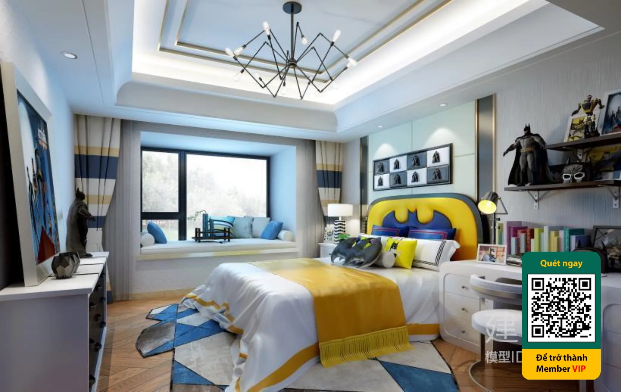 CHILDROOM SETS - VRAY / CORONA - 3D MODEL - 5491