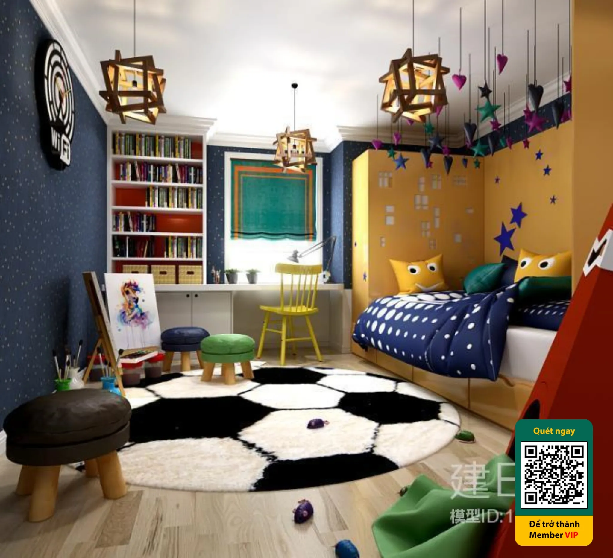 CHILDROOM SETS - VRAY / CORONA - 3D MODEL - 5493