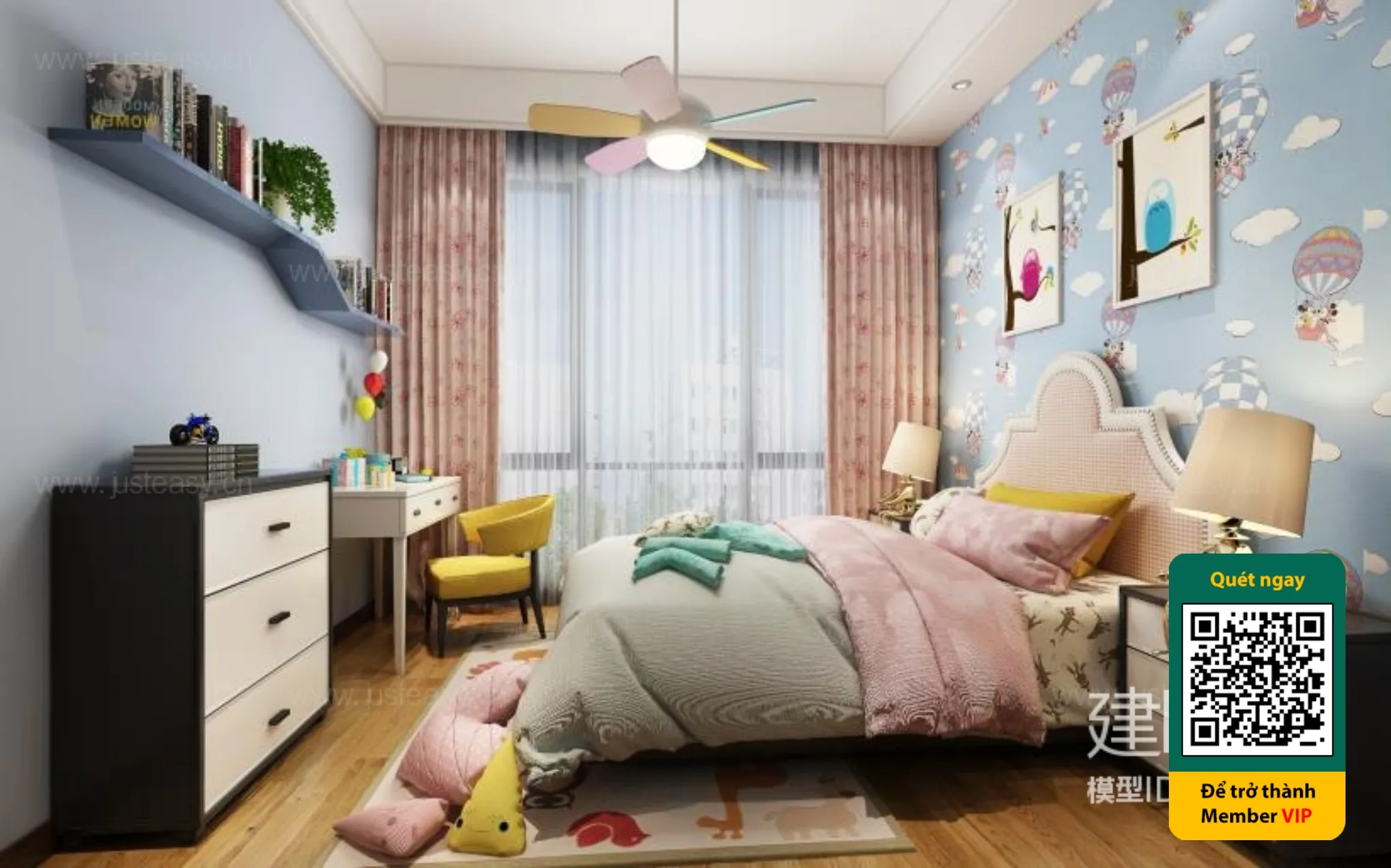 CHILDROOM SETS - VRAY / CORONA - 3D MODEL - 5494