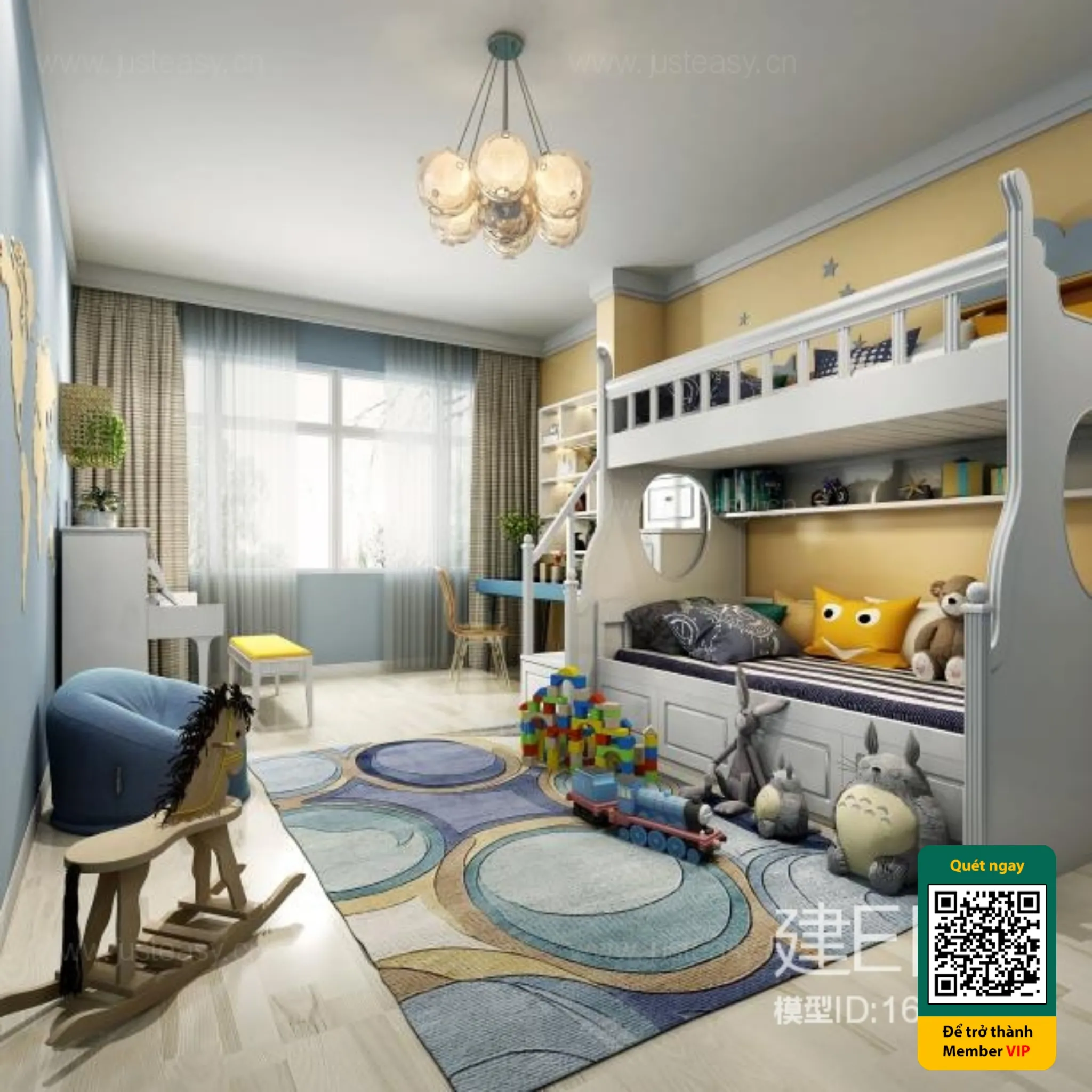 CHILDROOM SETS - VRAY / CORONA - 3D MODEL - 5495