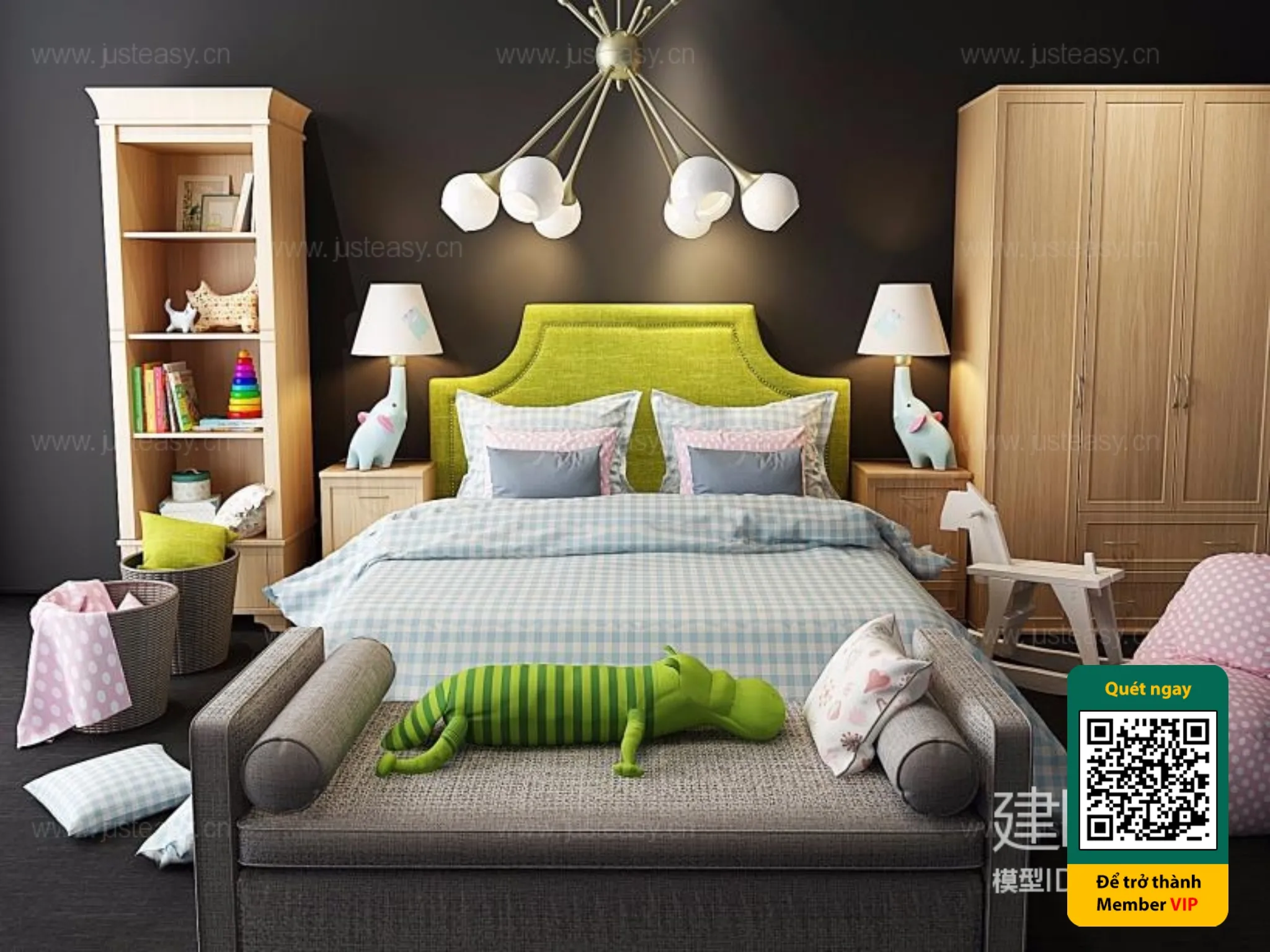 CHILDROOM SETS - VRAY / CORONA - 3D MODEL - 5496