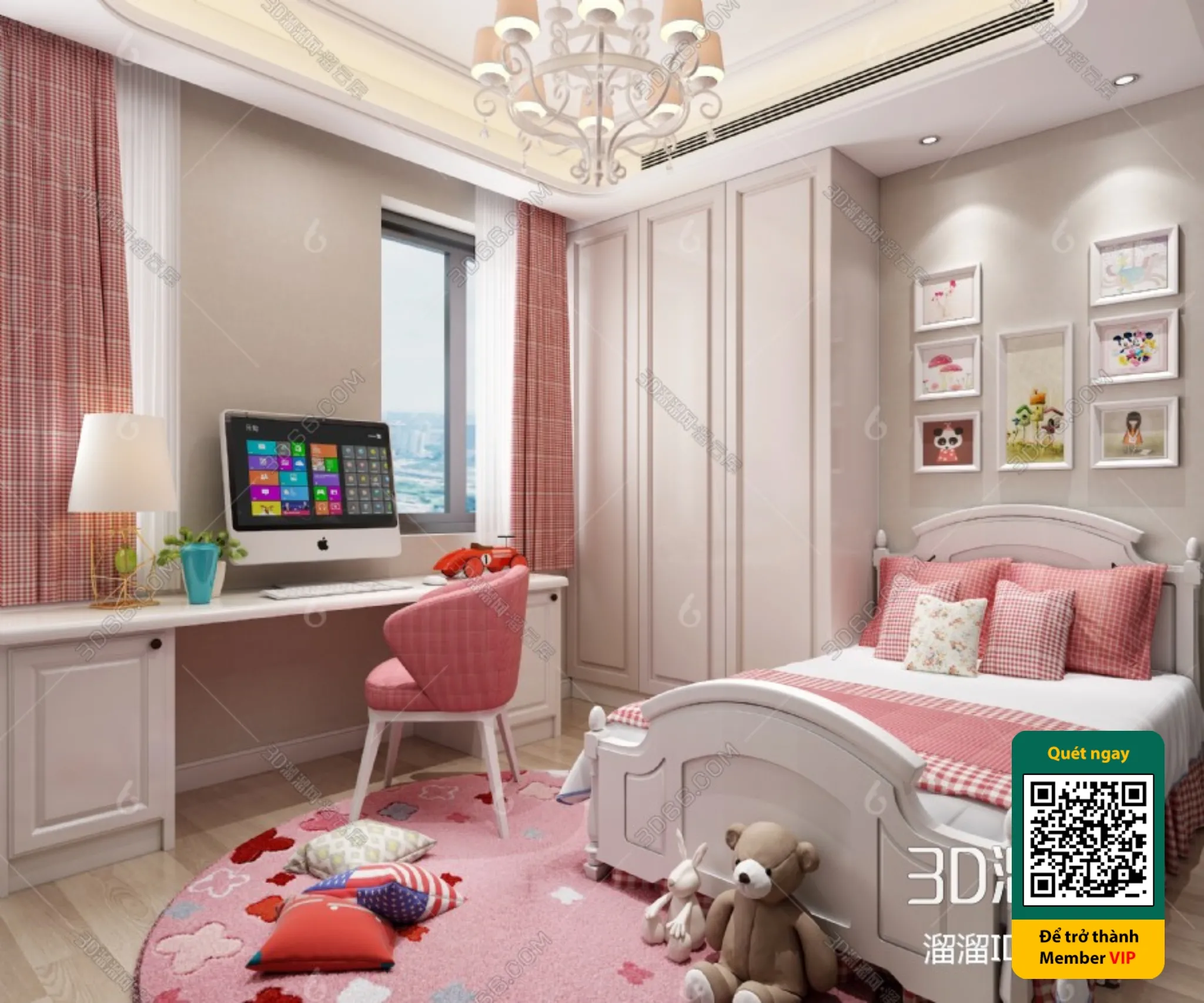 CHILDROOM SETS - VRAY / CORONA - 3D MODEL - 5504