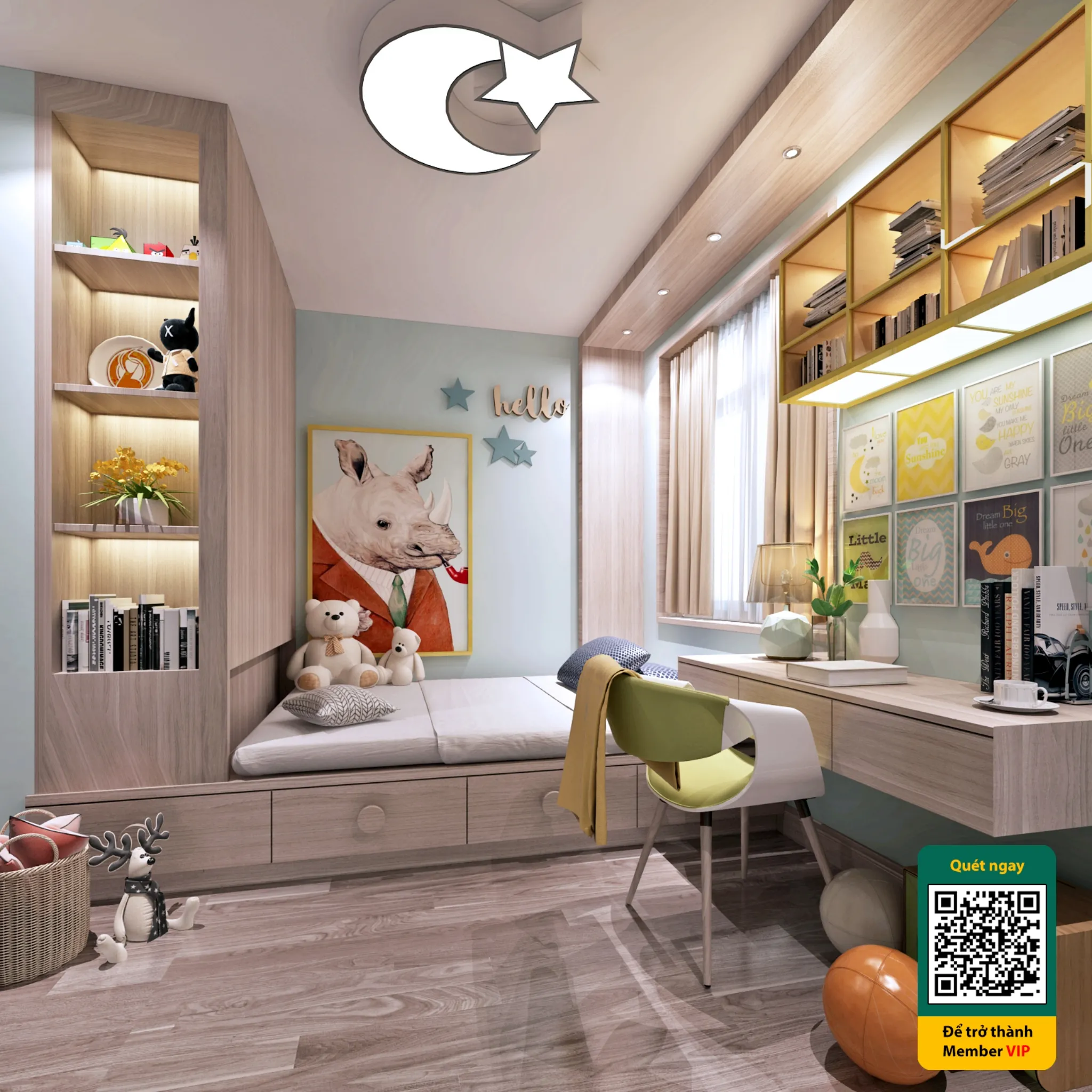 CHILDROOM SETS - VRAY / CORONA - 3D MODEL - 5665