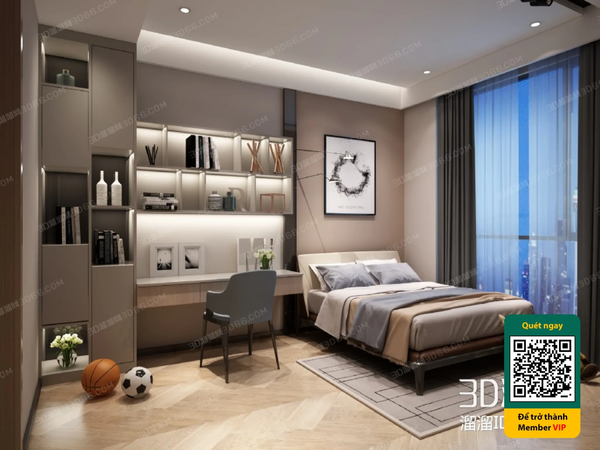 CHILDROOM SETS - VRAY / CORONA - 3D MODEL - 5668