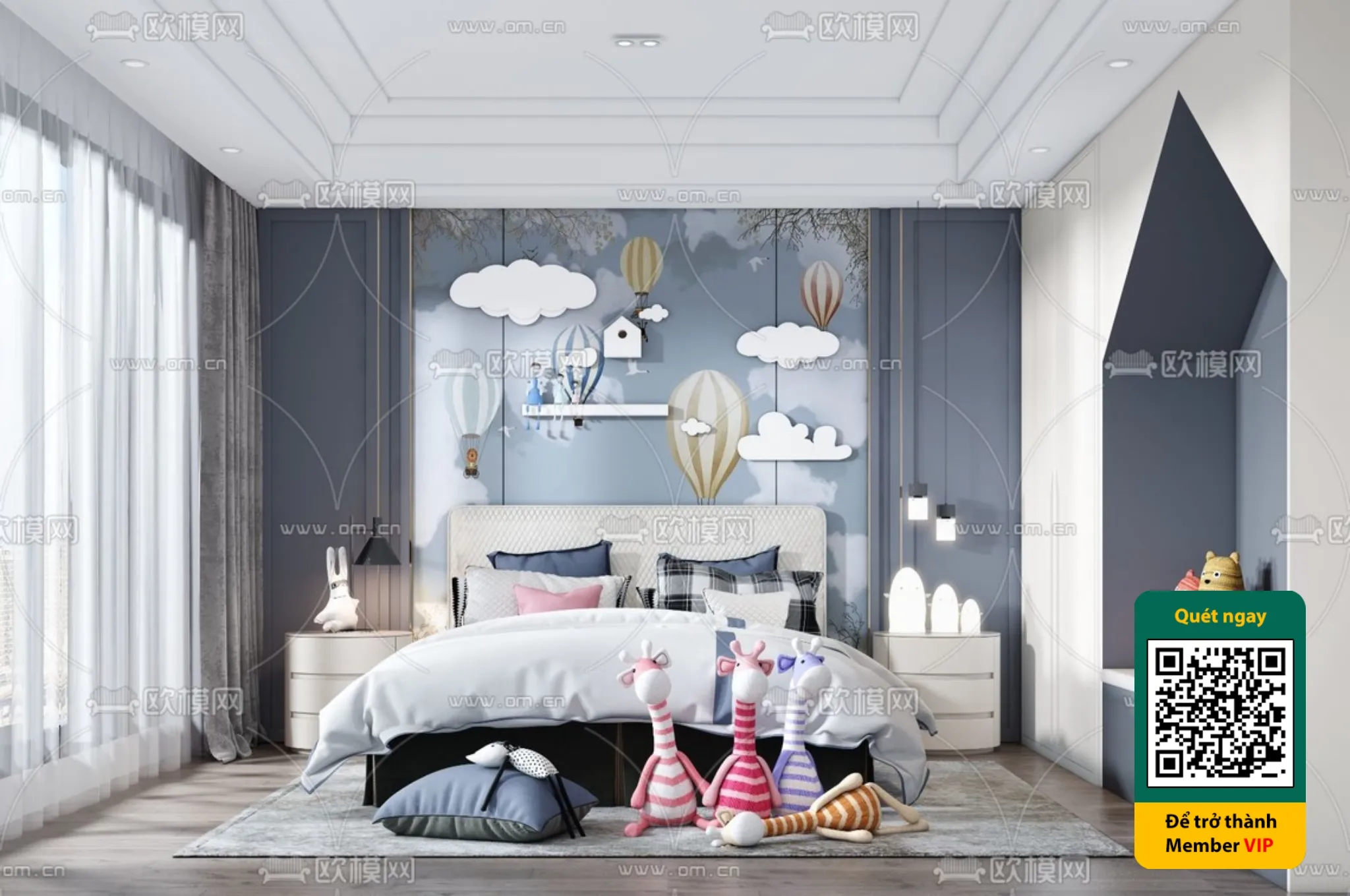 CHILDROOM SETS - VRAY / CORONA - 3D MODEL - 5669