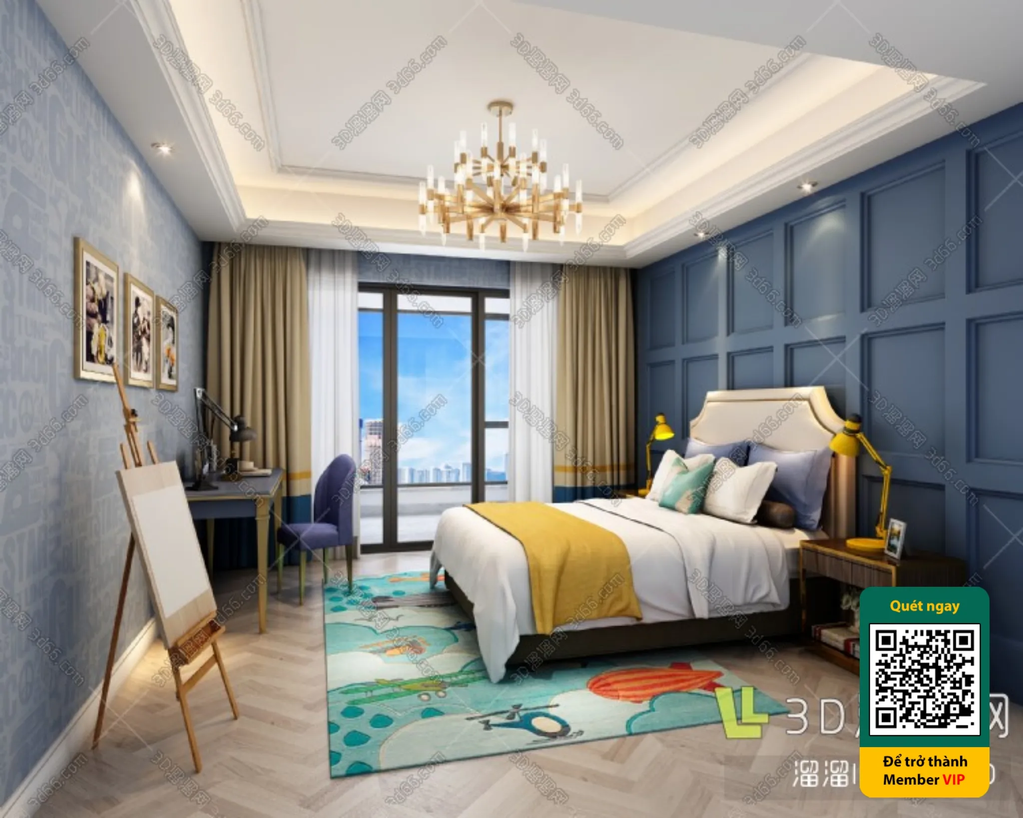 CHILDROOM SETS - VRAY / CORONA - 3D MODEL - 5670