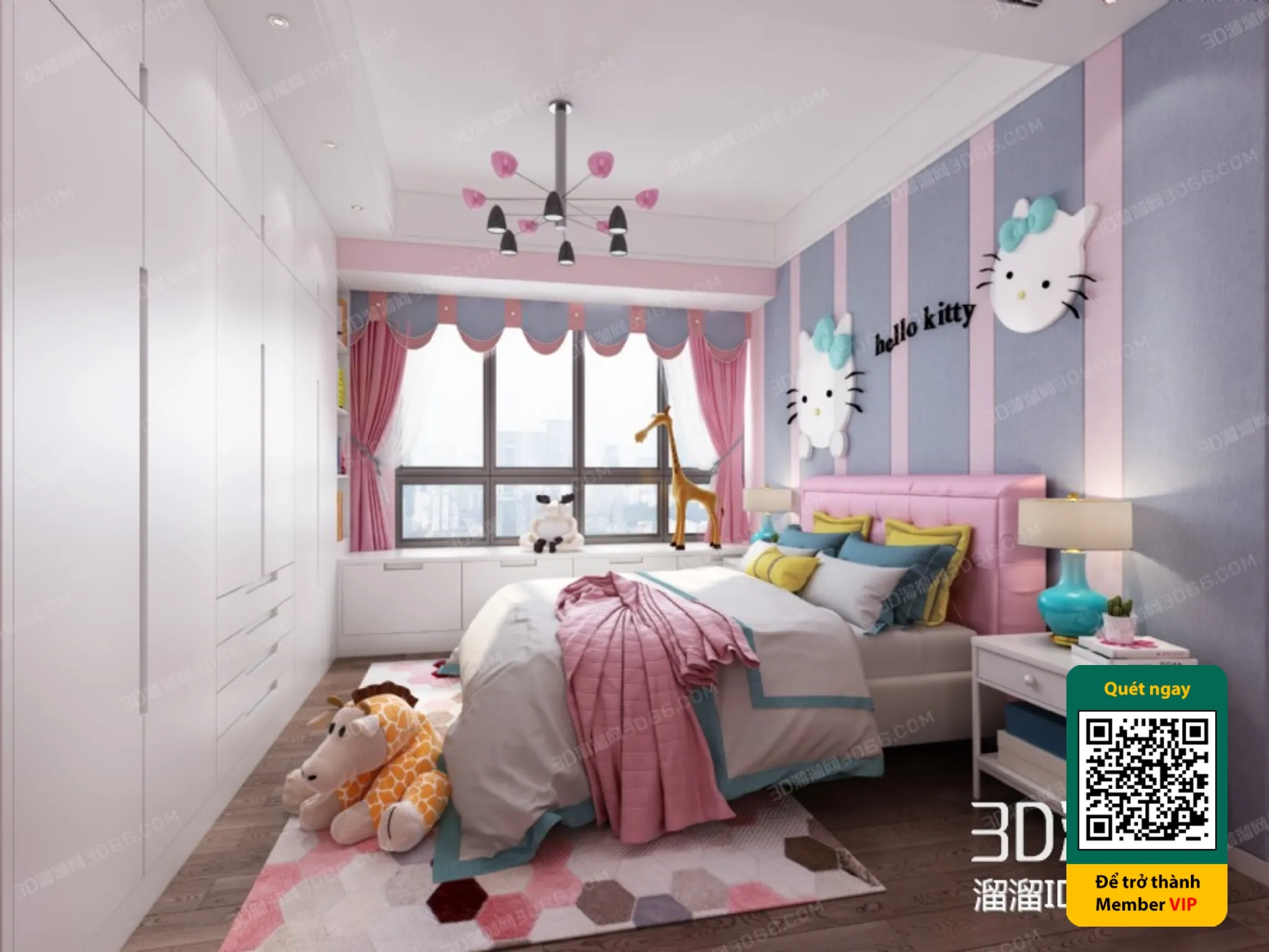 CHILDROOM SETS - VRAY / CORONA - 3D MODEL - 5675
