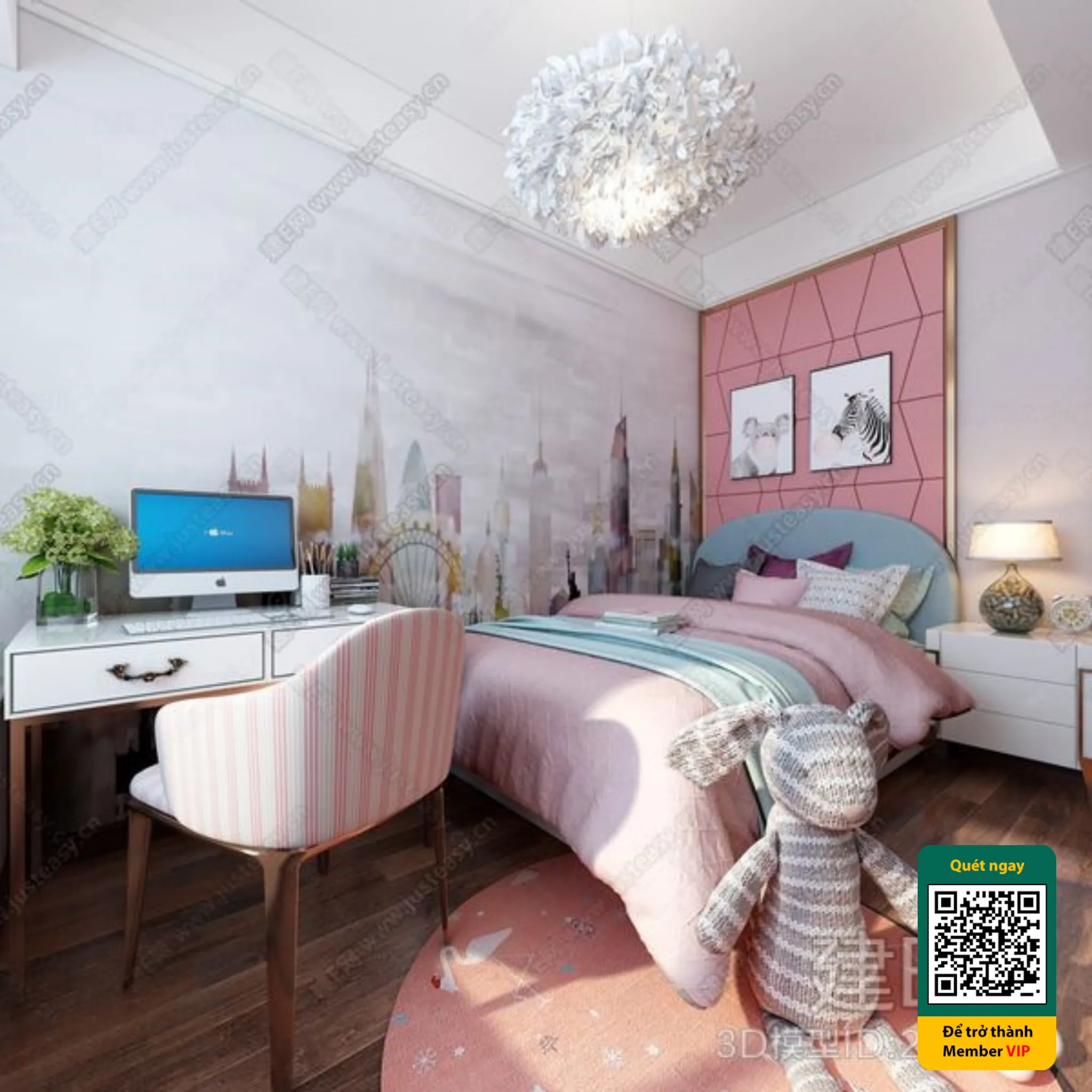 CHILDROOM SETS - VRAY / CORONA - 3D MODEL - 5681