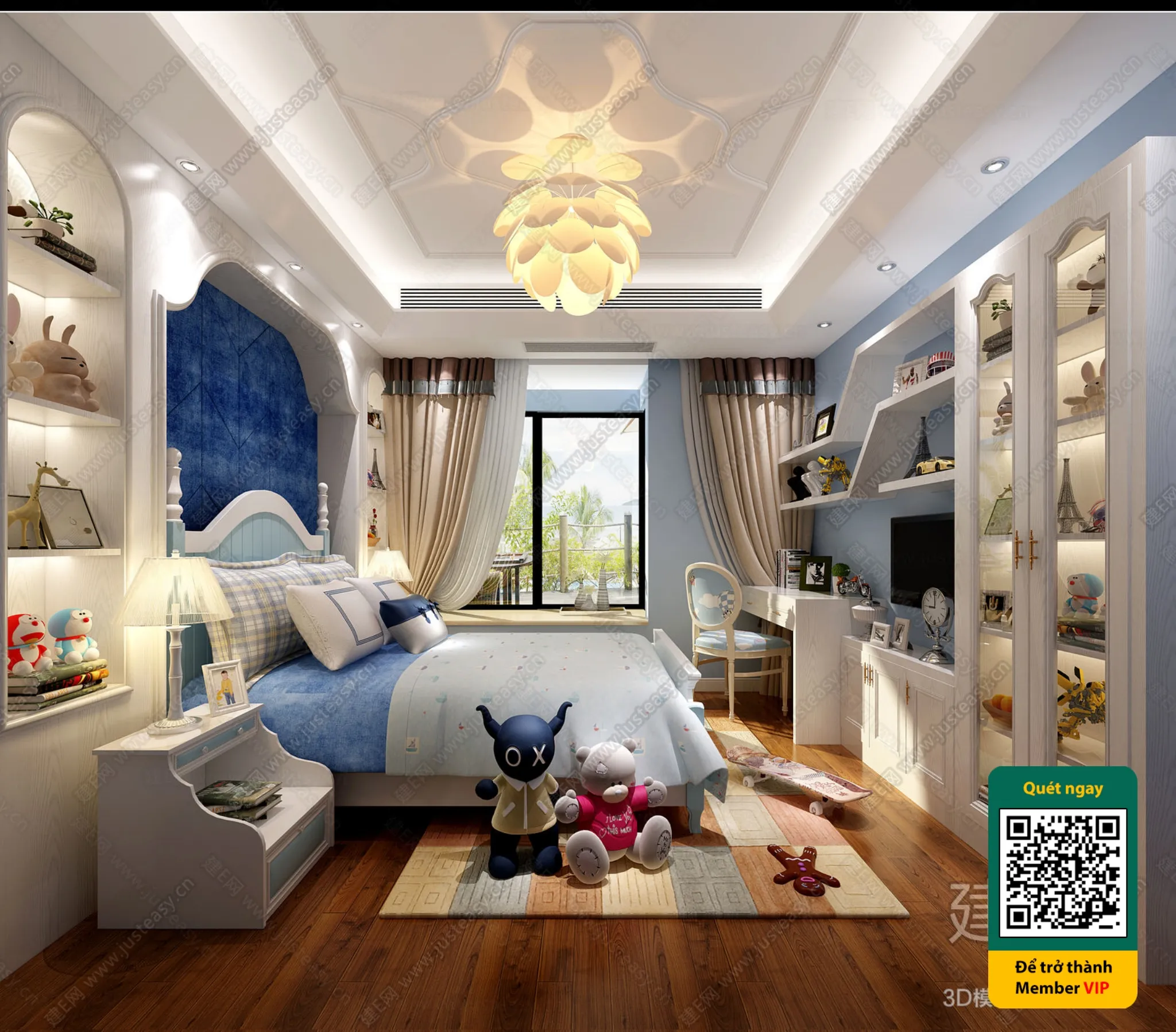 CHILDROOM SETS - VRAY / CORONA - 3D MODEL - 5682