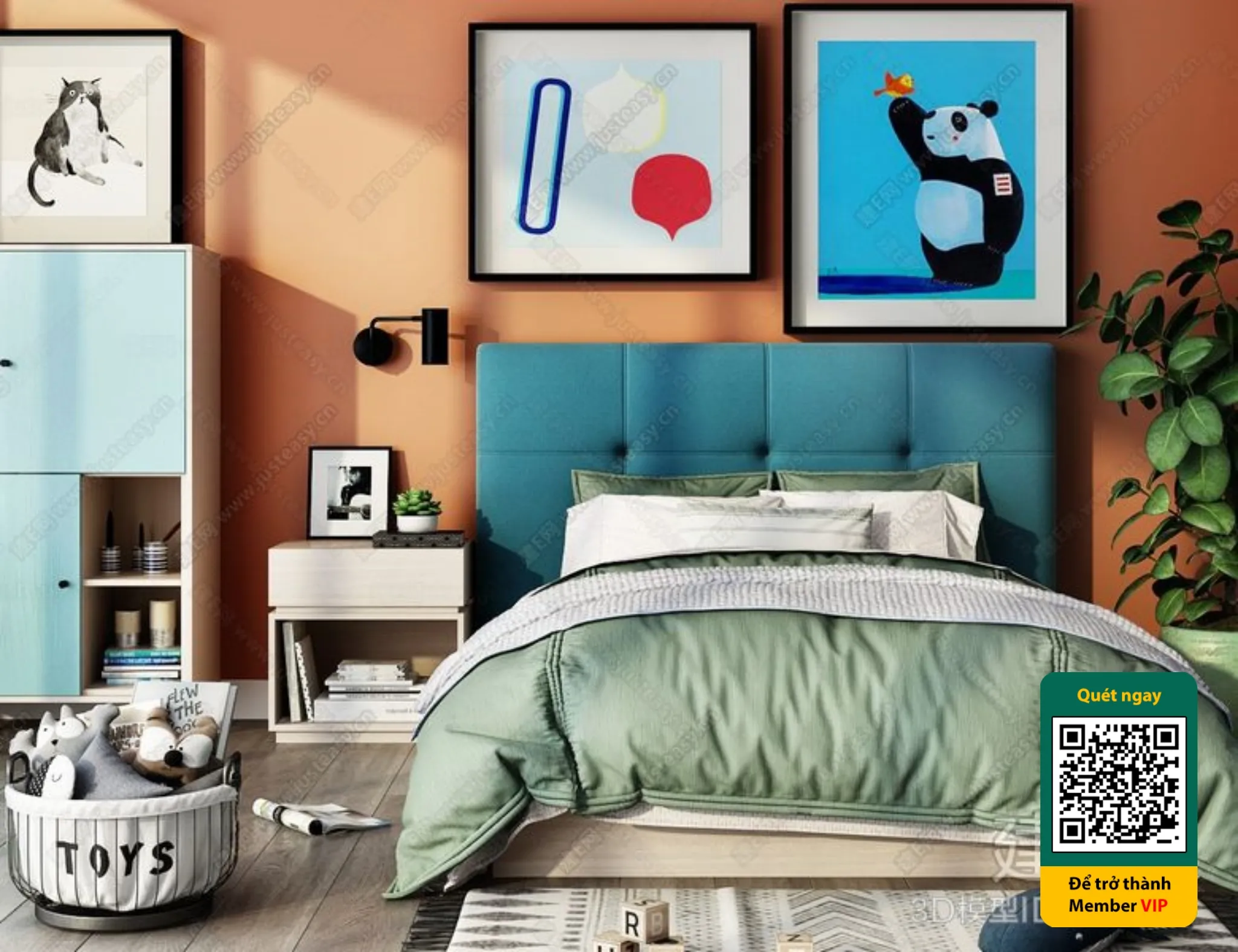 CHILDROOM SETS - VRAY / CORONA - 3D MODEL - 5683