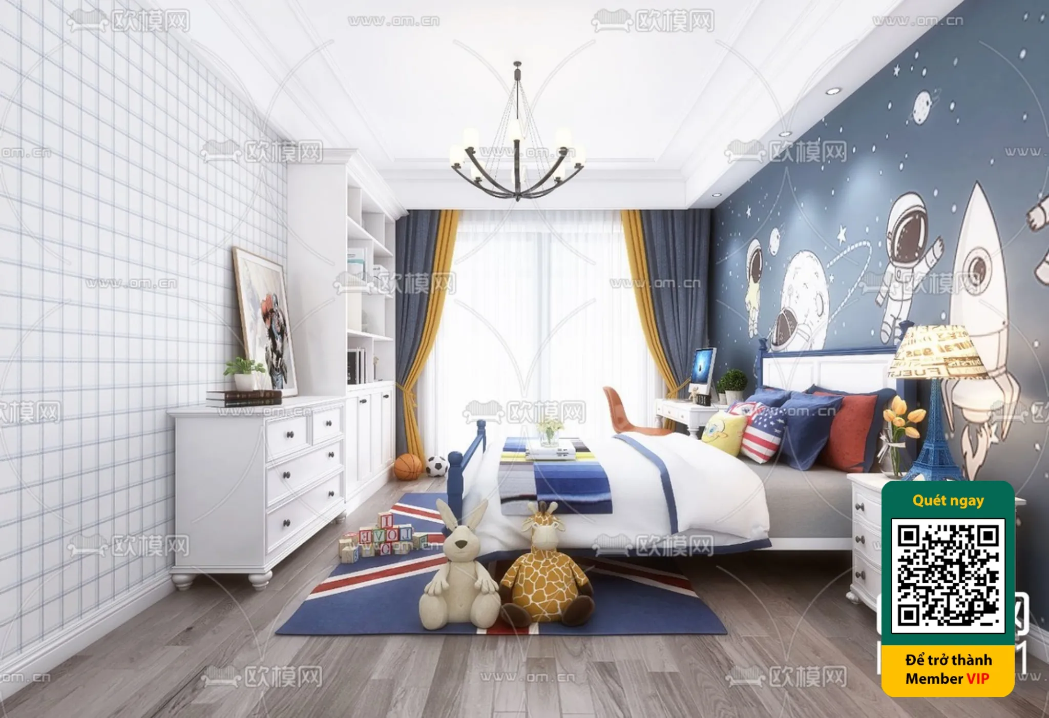 CHILDROOM SETS - VRAY / CORONA - 3D MODEL - 5693