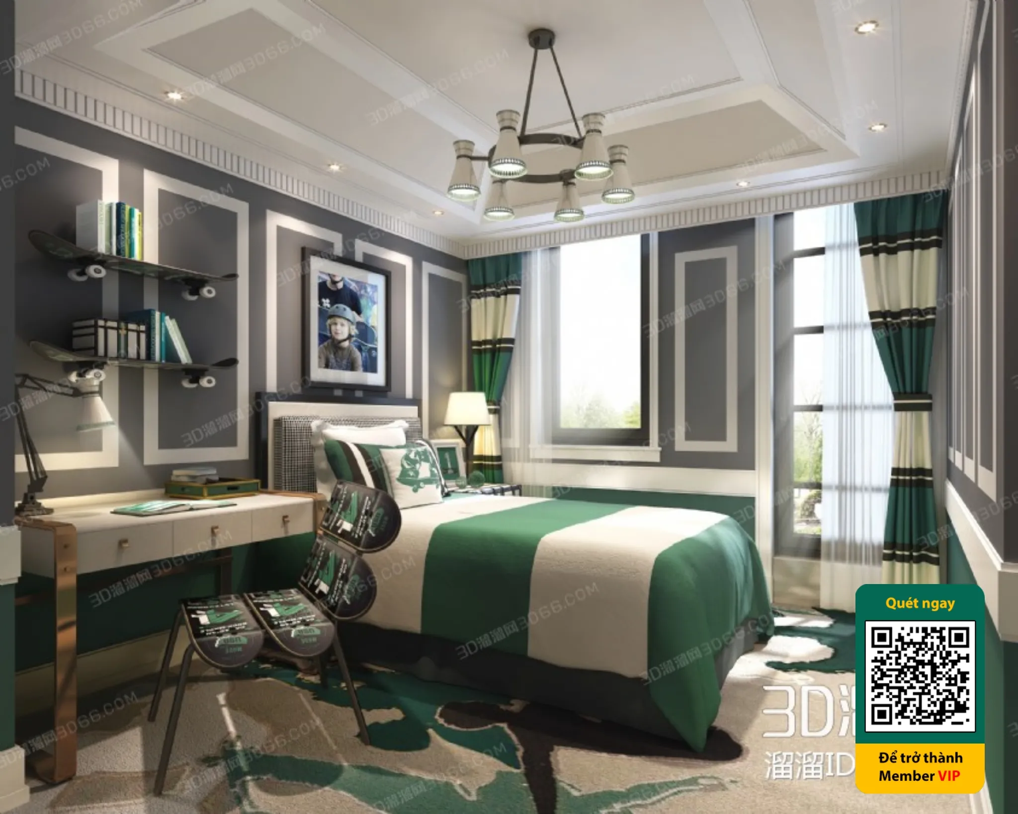 CHILDROOM SETS - VRAY / CORONA - 3D MODEL - 5699