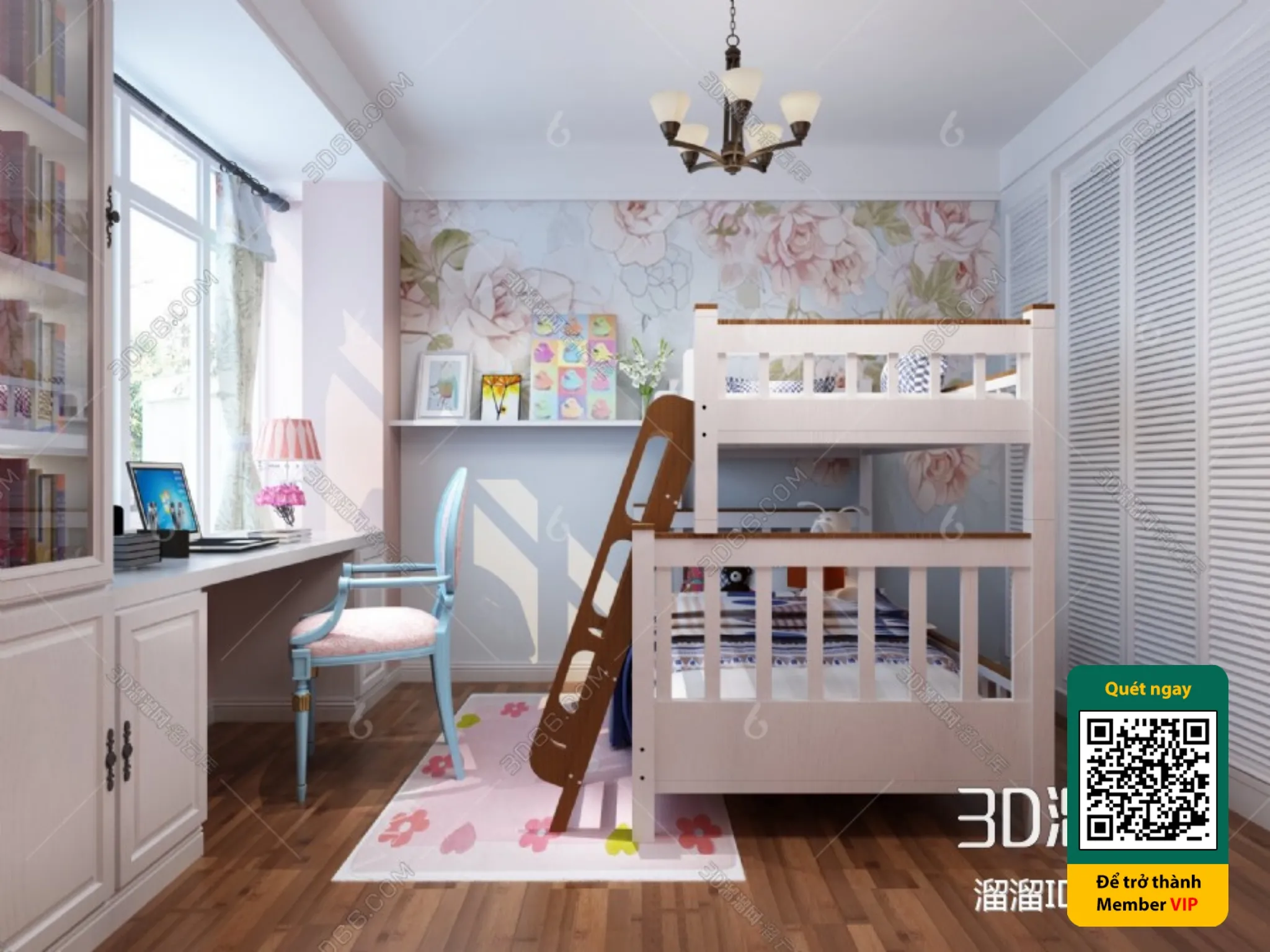 CHILDROOM SETS - VRAY / CORONA - 3D MODEL - 5700