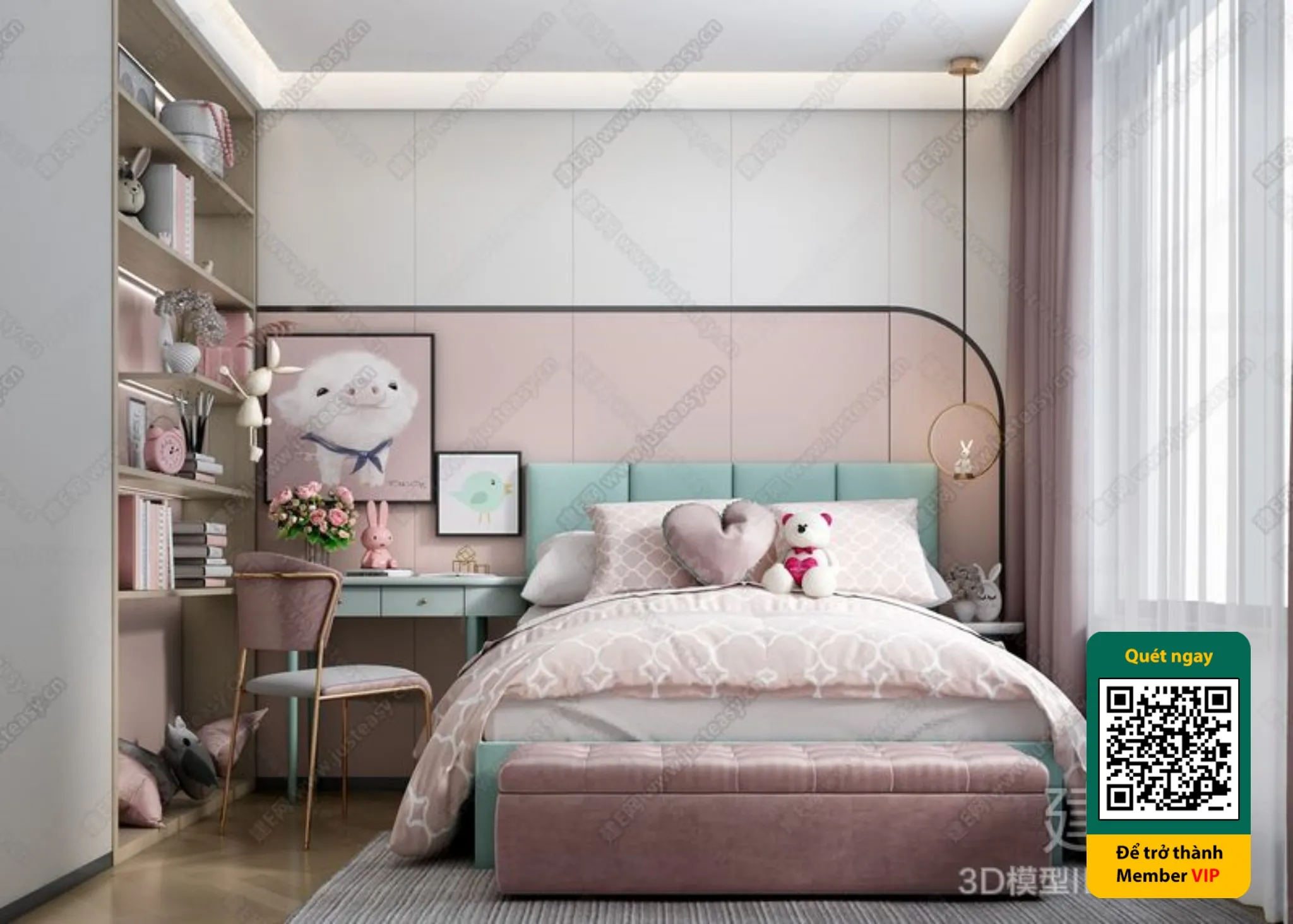 CHILDROOM SETS - VRAY / CORONA - 3D MODEL - 5716