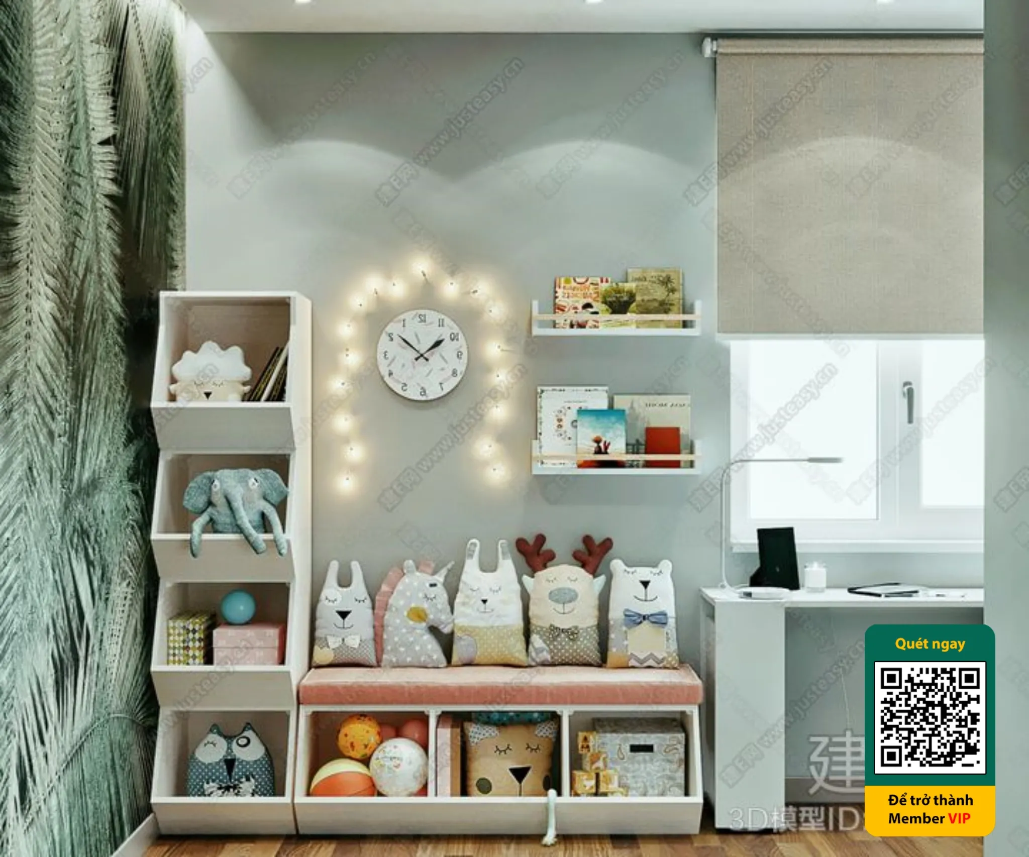 CHILDROOM SETS - VRAY / CORONA - 3D MODEL - 5718