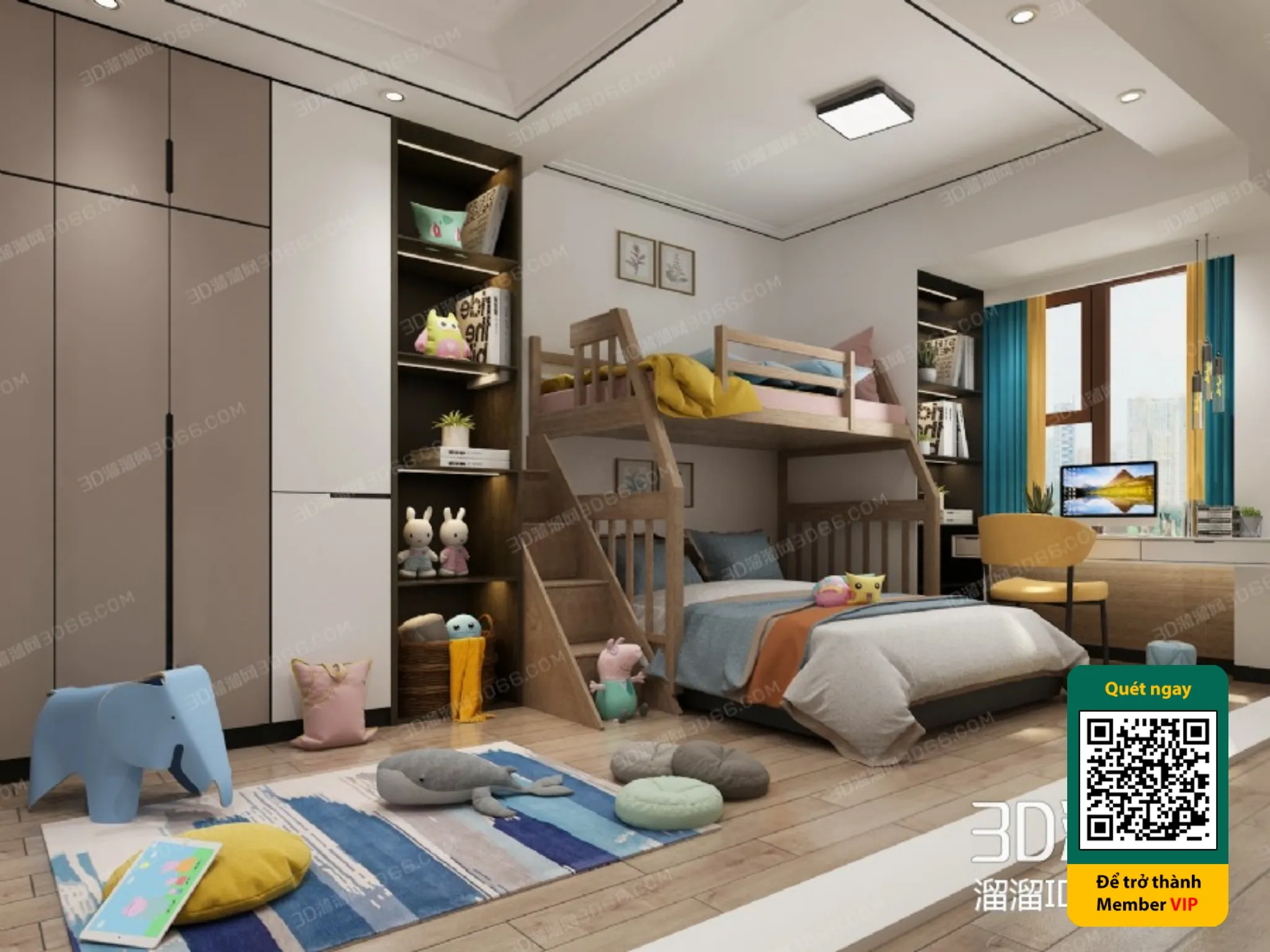 CHILDROOM SETS - VRAY / CORONA - 3D MODEL - 5721