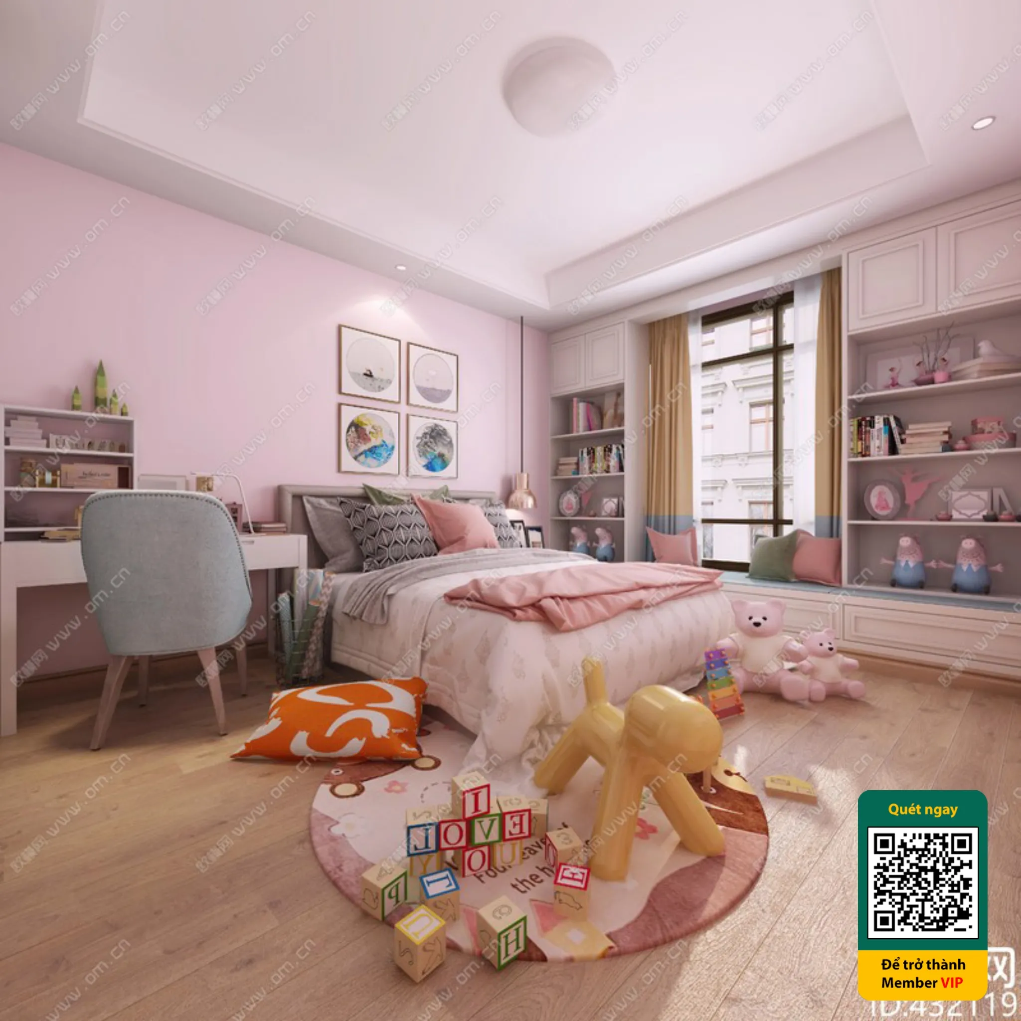 CHILDROOM SETS - VRAY / CORONA - 3D MODEL - 5722