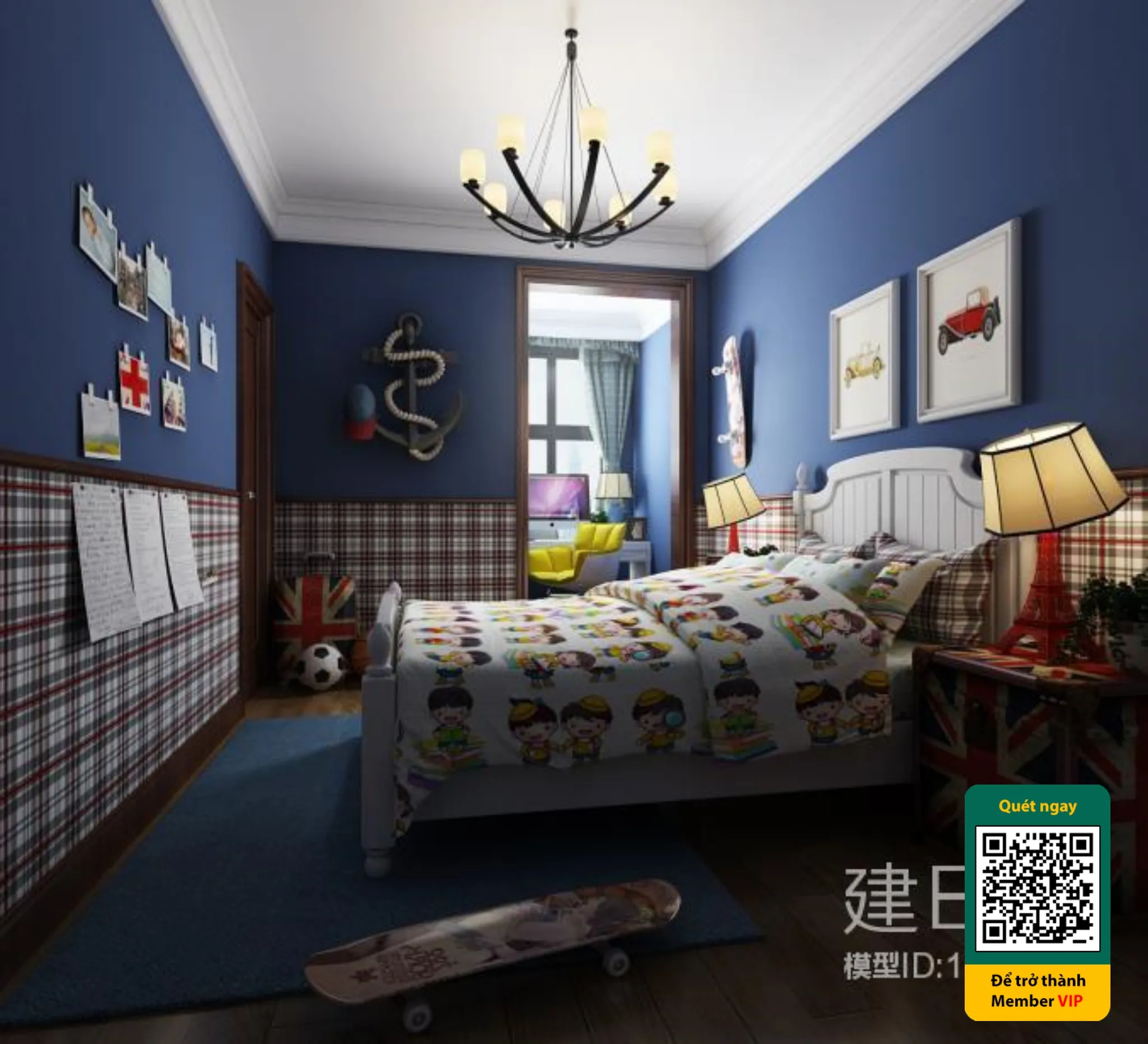 CHILDROOM SETS - VRAY / CORONA - 3D MODEL - 5727