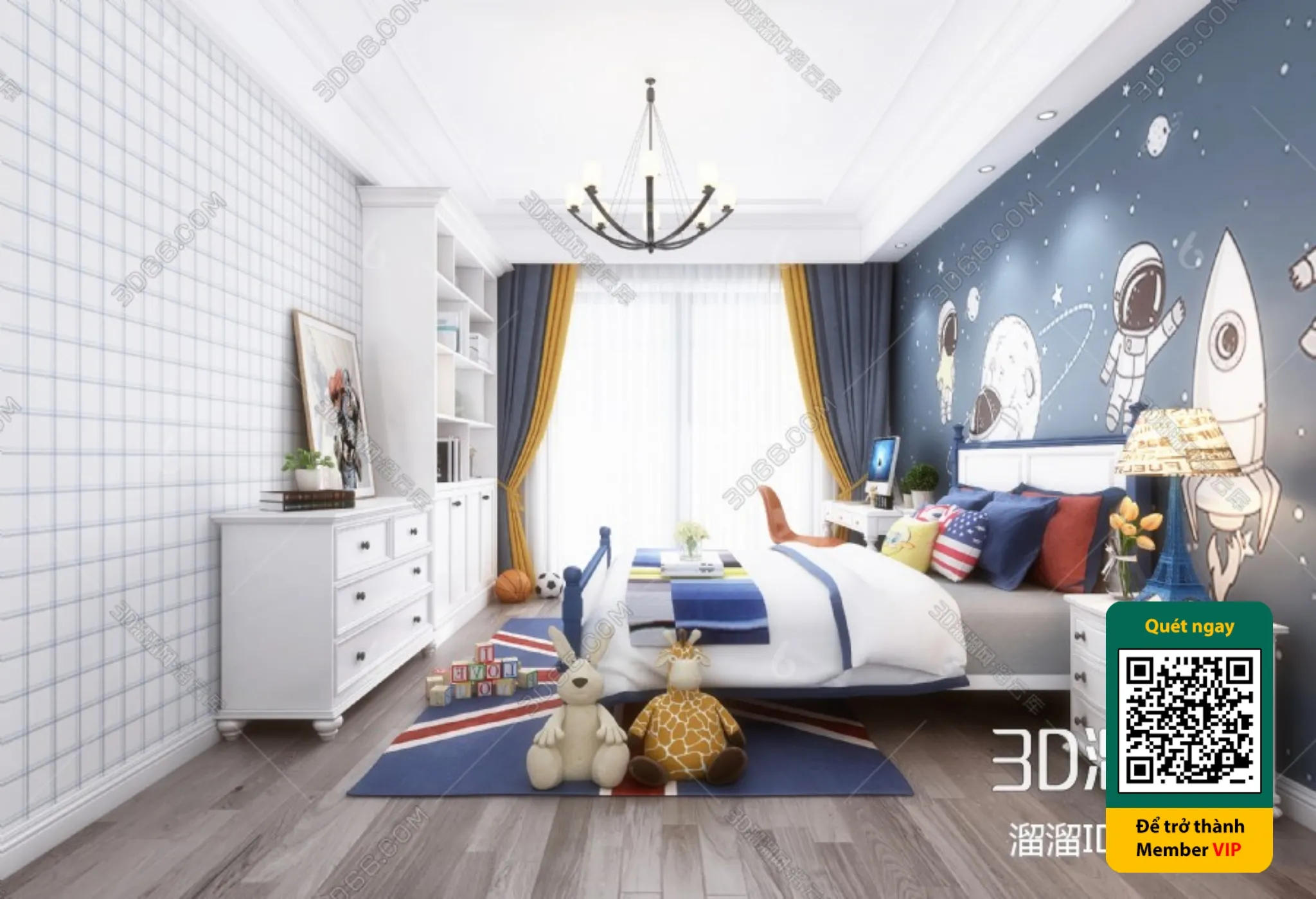 CHILDROOM SETS - VRAY / CORONA - 3D MODEL - 5730