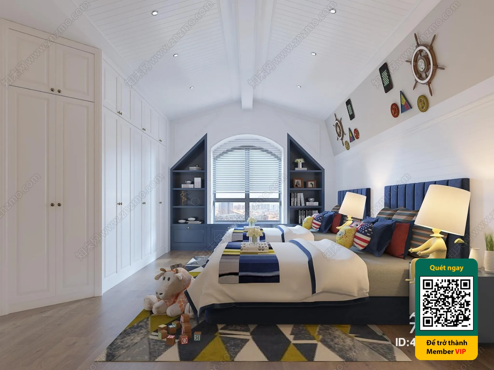 CHILDROOM SETS - VRAY / CORONA - 3D MODEL - 5733