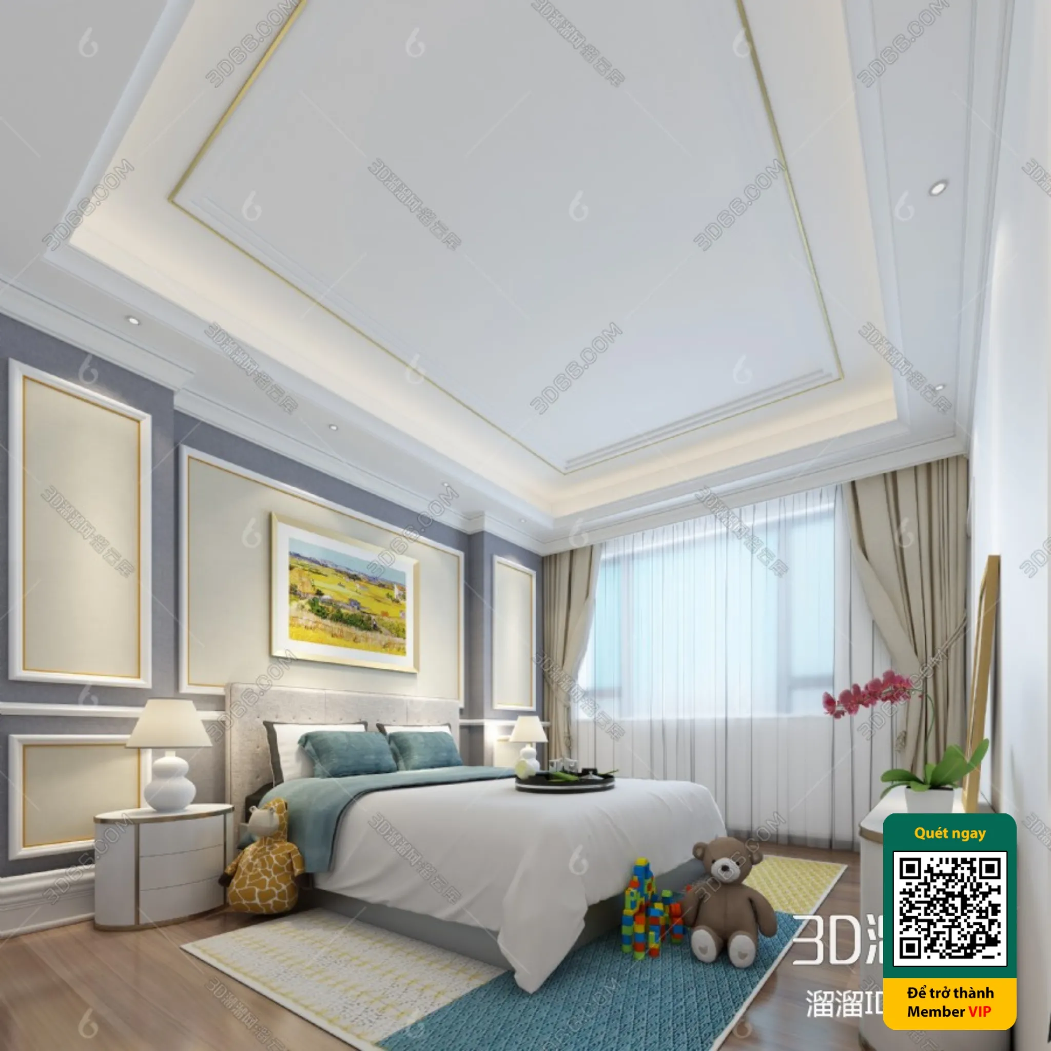 CHILDROOM SETS - VRAY / CORONA - 3D MODEL - 5735