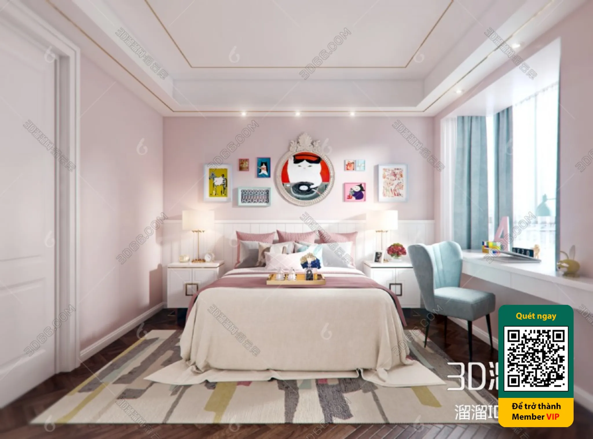 CHILDROOM SETS - VRAY / CORONA - 3D MODEL - 5740