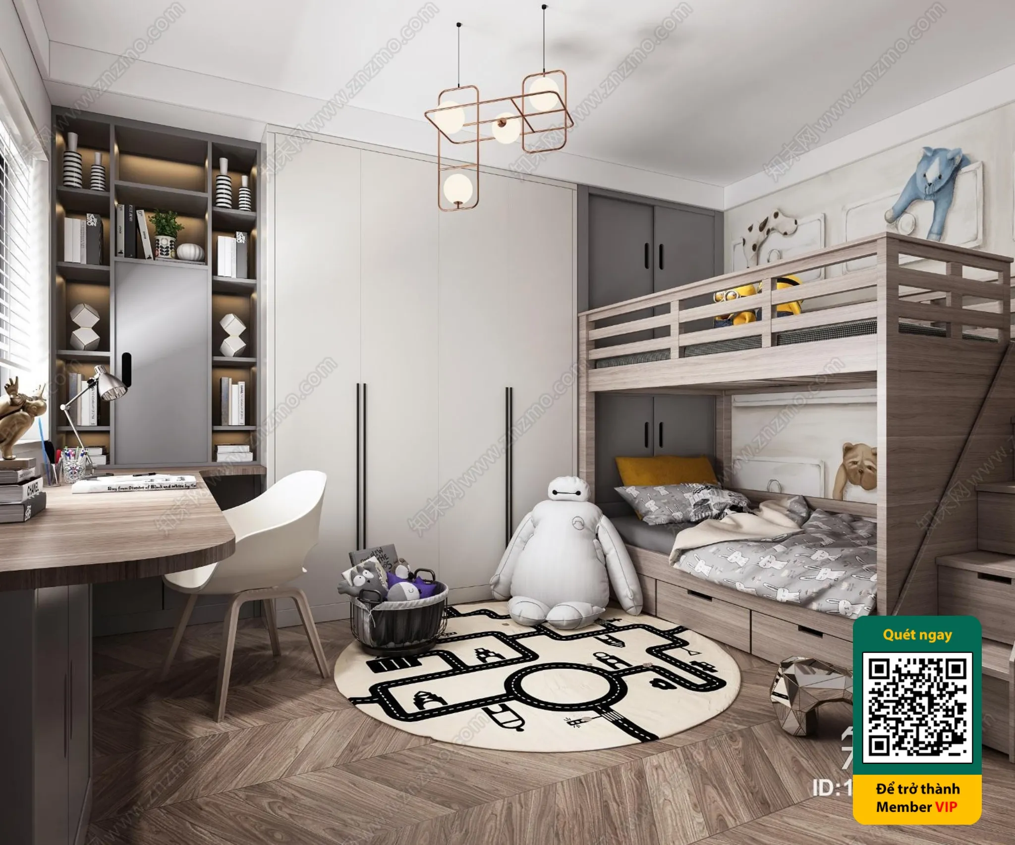 CHILDROOM SETS - VRAY / CORONA - 3D MODEL - 5749