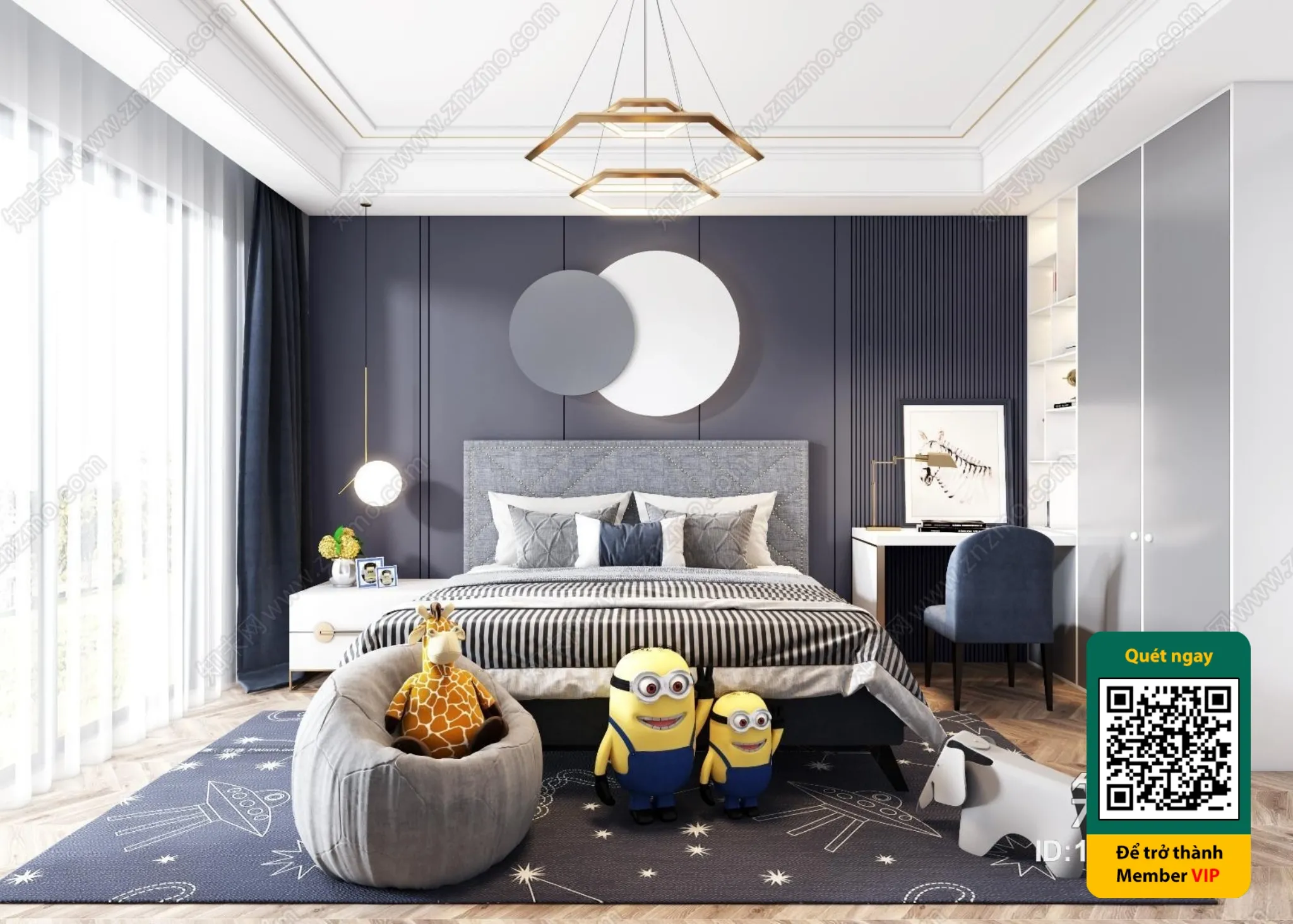 CHILDROOM SETS - VRAY / CORONA - 3D MODEL - 5751