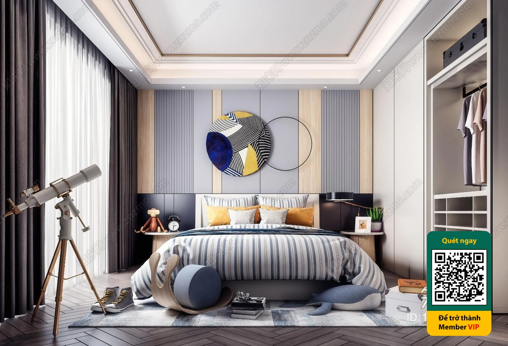 CHILDROOM SETS - VRAY / CORONA - 3D MODEL - 5752