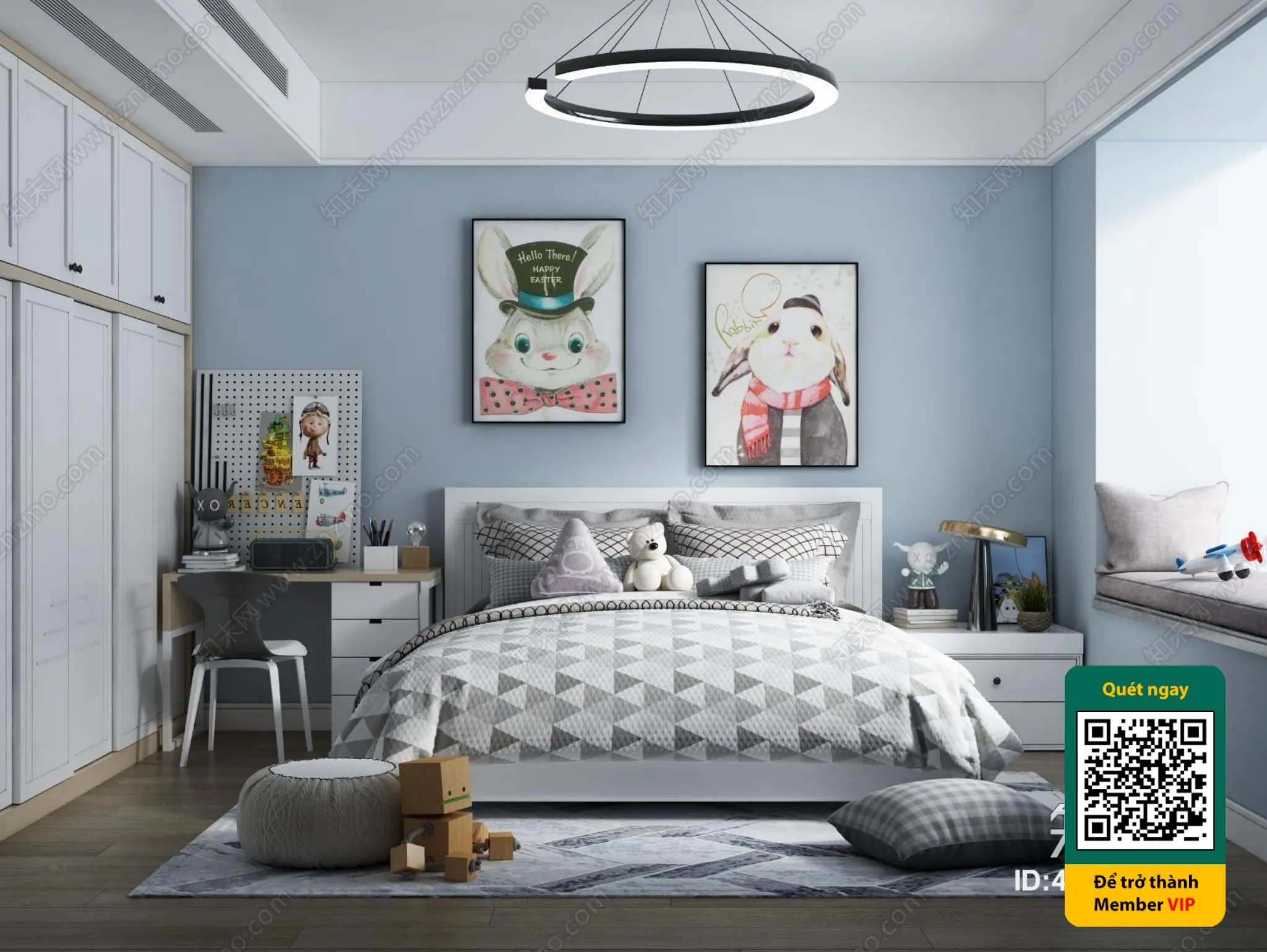 CHILDROOM SETS - VRAY / CORONA - 3D MODEL - 5757