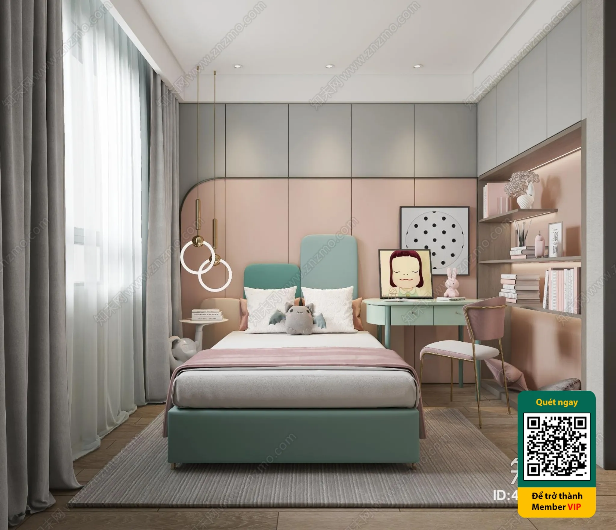 CHILDROOM SETS - VRAY / CORONA - 3D MODEL - 5763