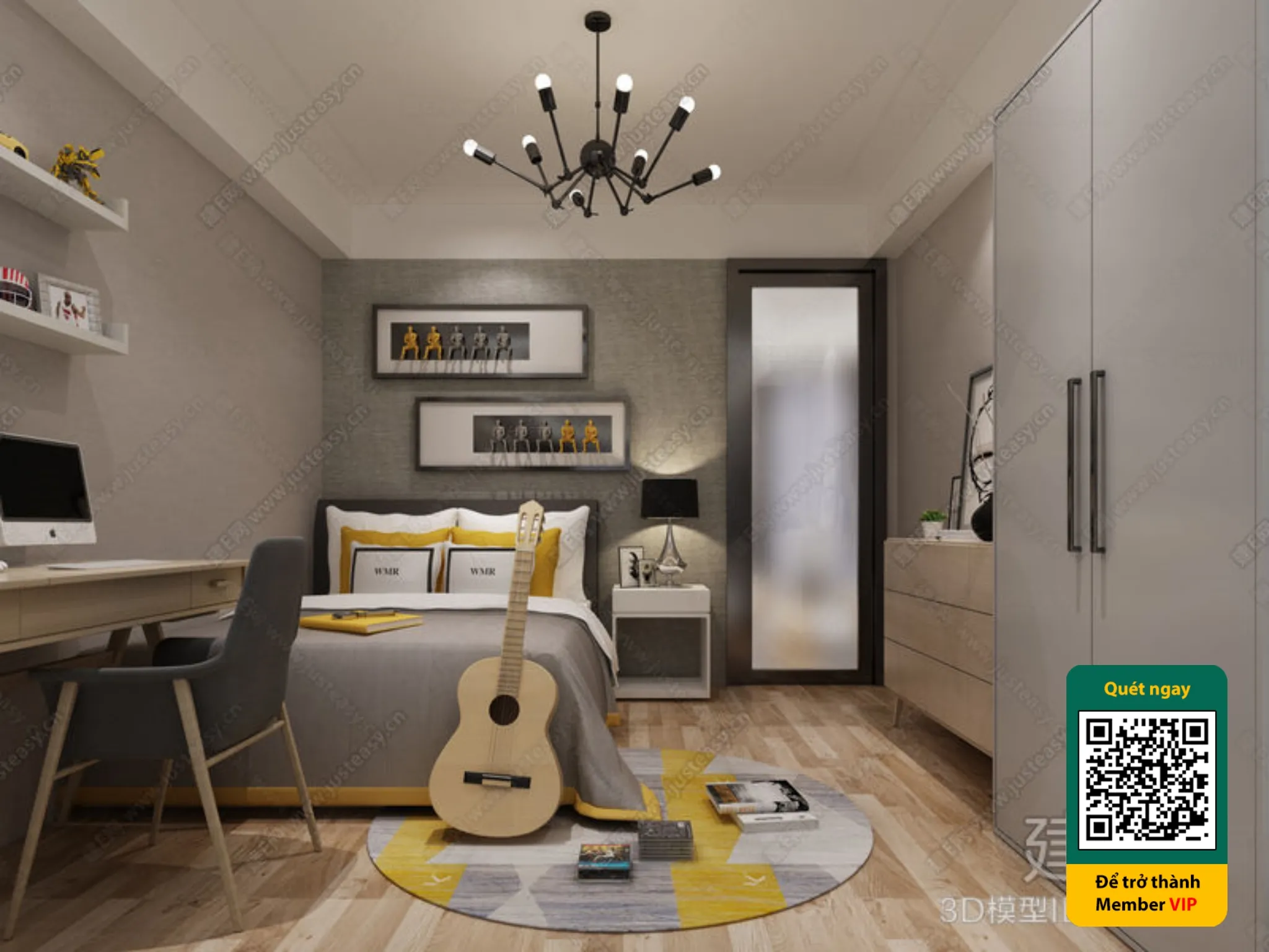 CHILDROOM SETS - VRAY / CORONA - 3D MODEL - 5764