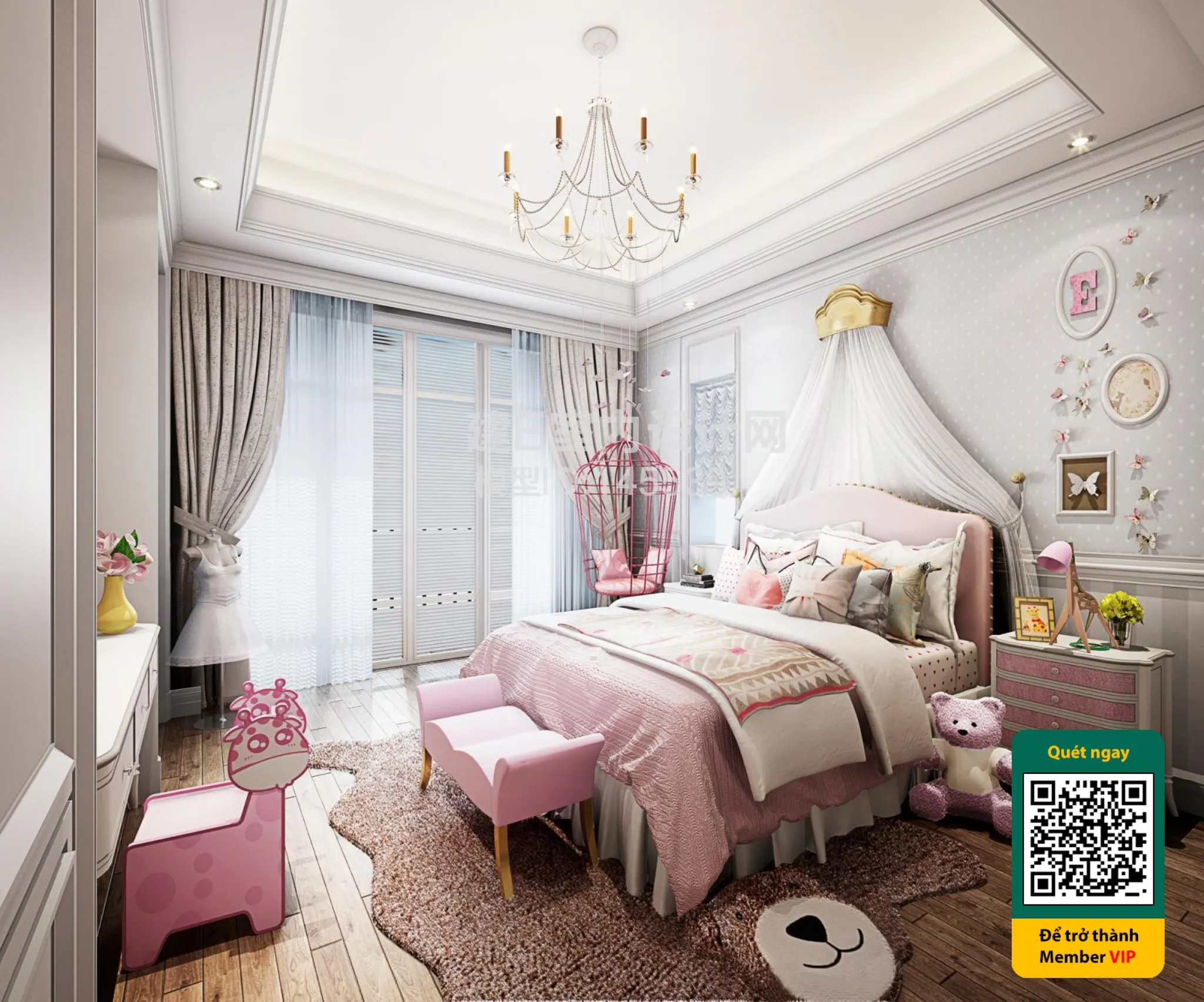 CHILDROOM SETS - VRAY / CORONA - 3D MODEL - 5821