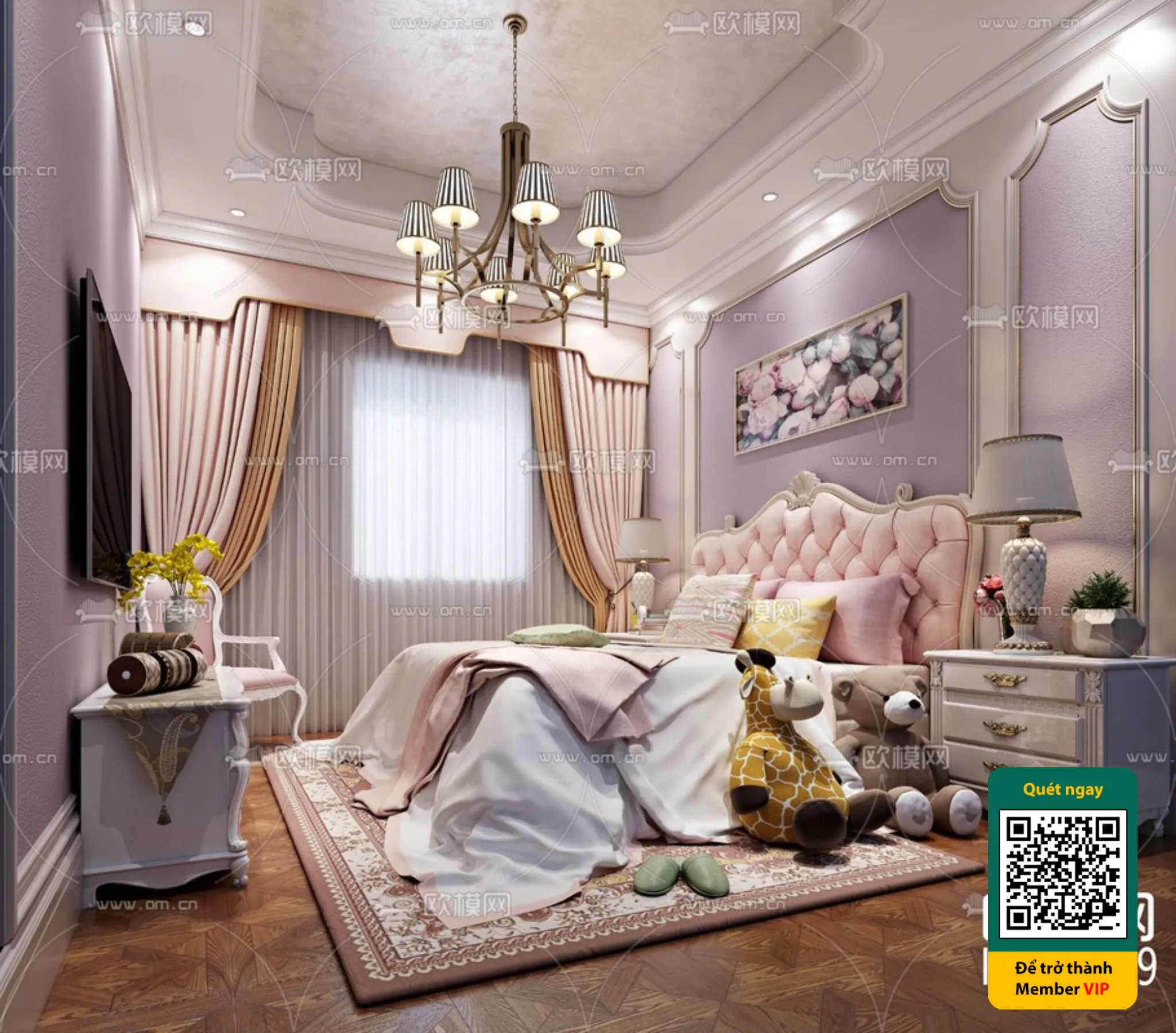 CHILDROOM SETS - VRAY / CORONA - 3D MODEL - 5823