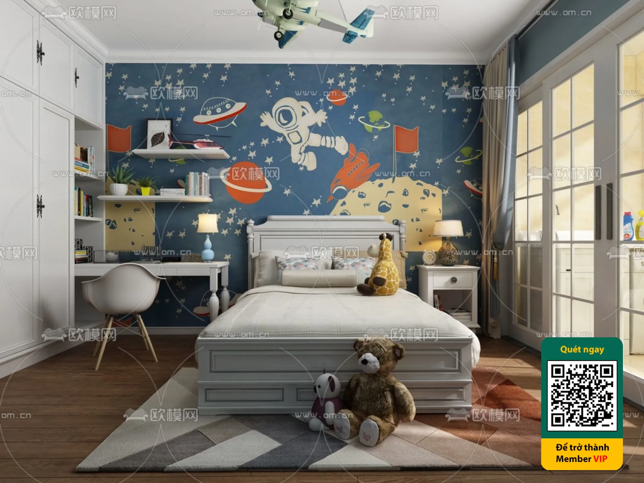 CHILDROOM SETS - VRAY / CORONA - 3D MODEL - 5824