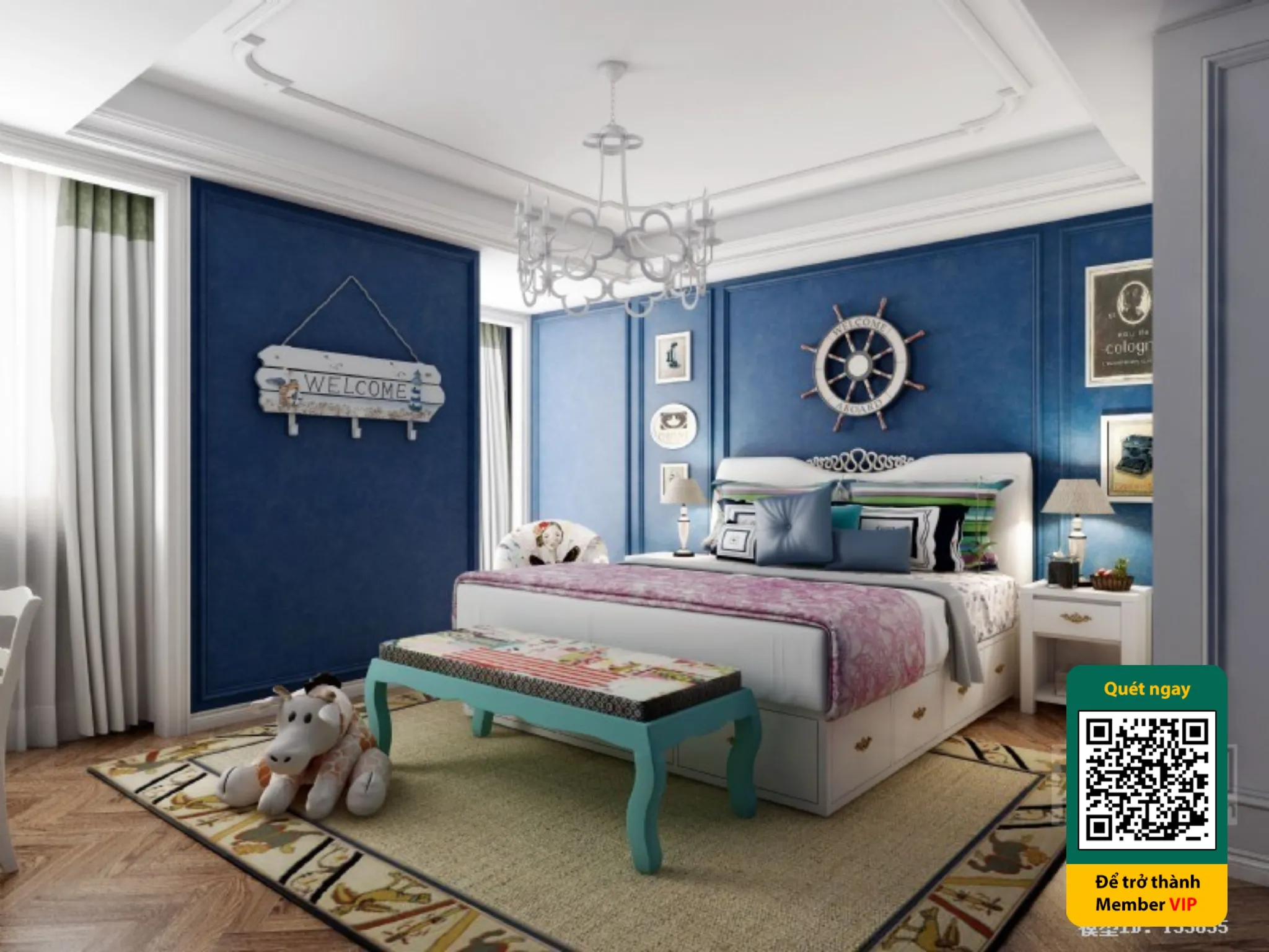 CHILDROOM SETS - VRAY / CORONA - 3D MODEL - 5829