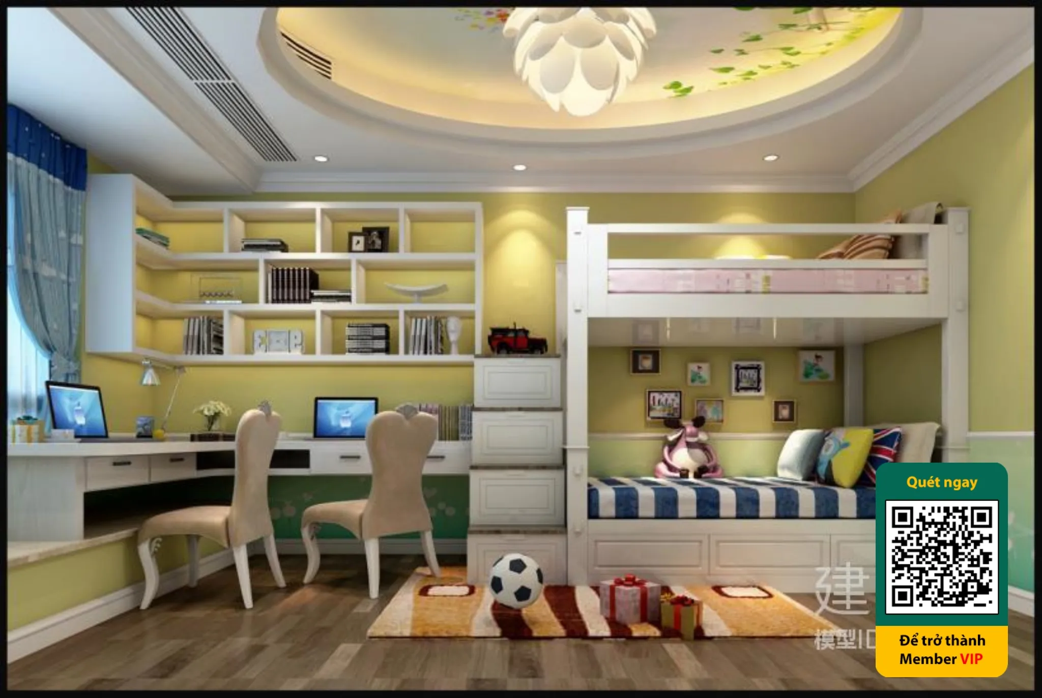 CHILDROOM SETS - VRAY / CORONA - 3D MODEL - 5839