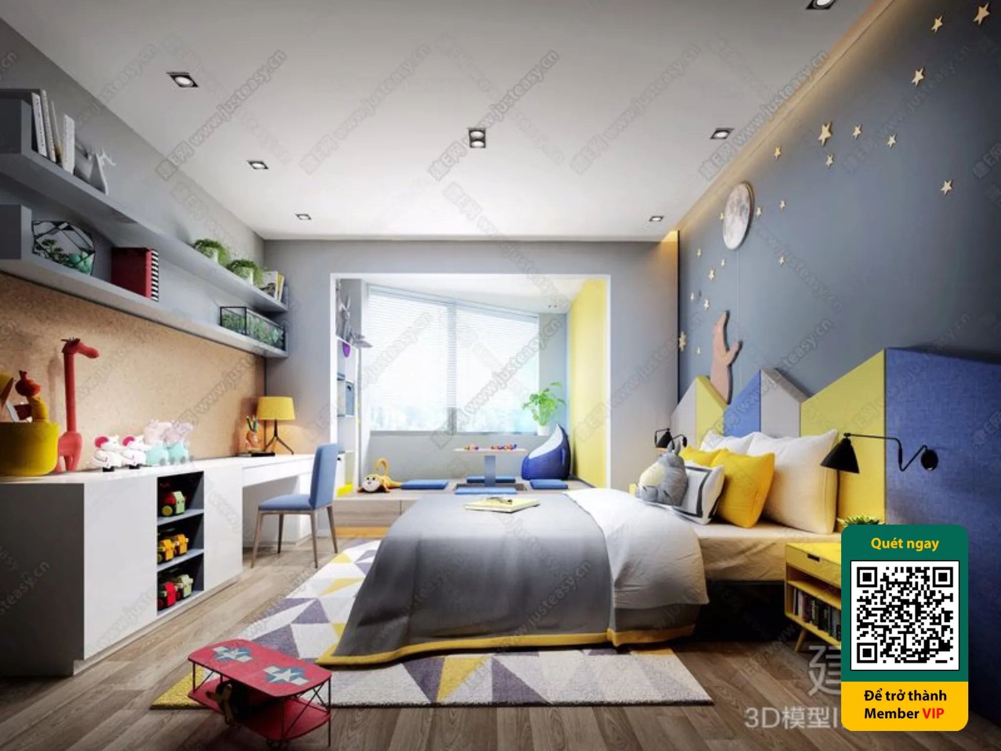 CHILDROOM SETS - VRAY / CORONA - 3D MODEL - 5845