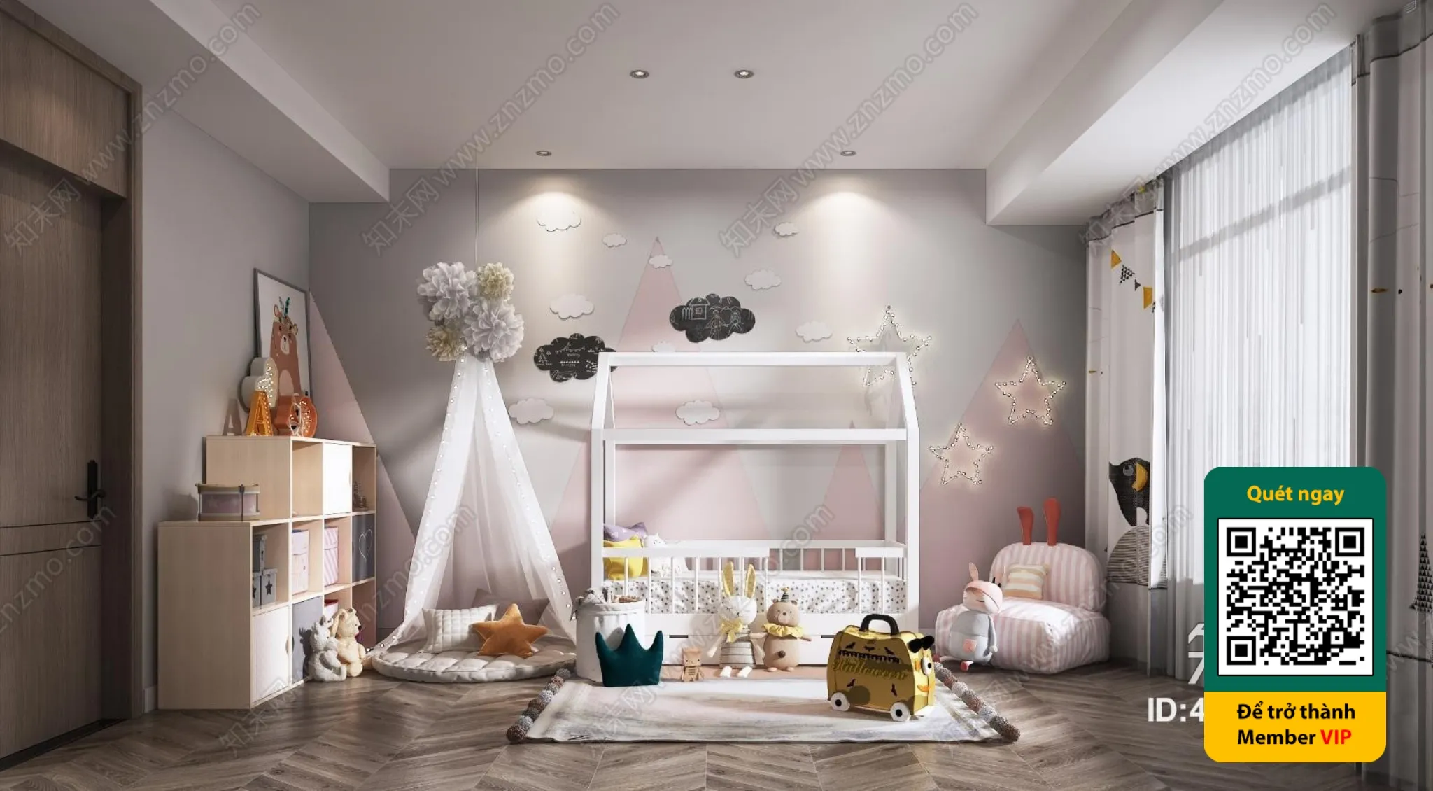 CHILDROOM SETS - VRAY / CORONA - 3D MODEL - 5847