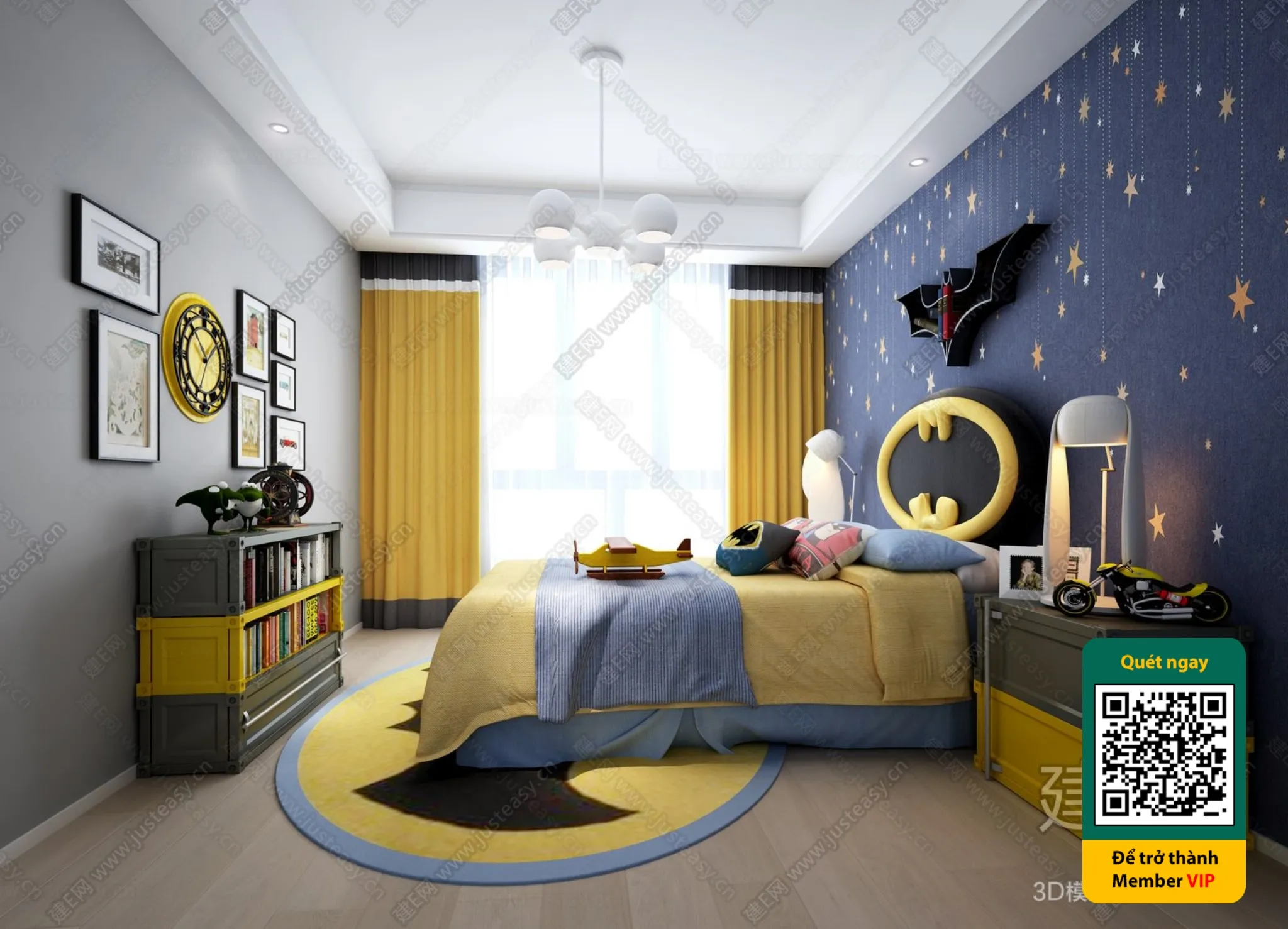 CHILDROOM SETS - VRAY / CORONA - 3D MODEL - 5851