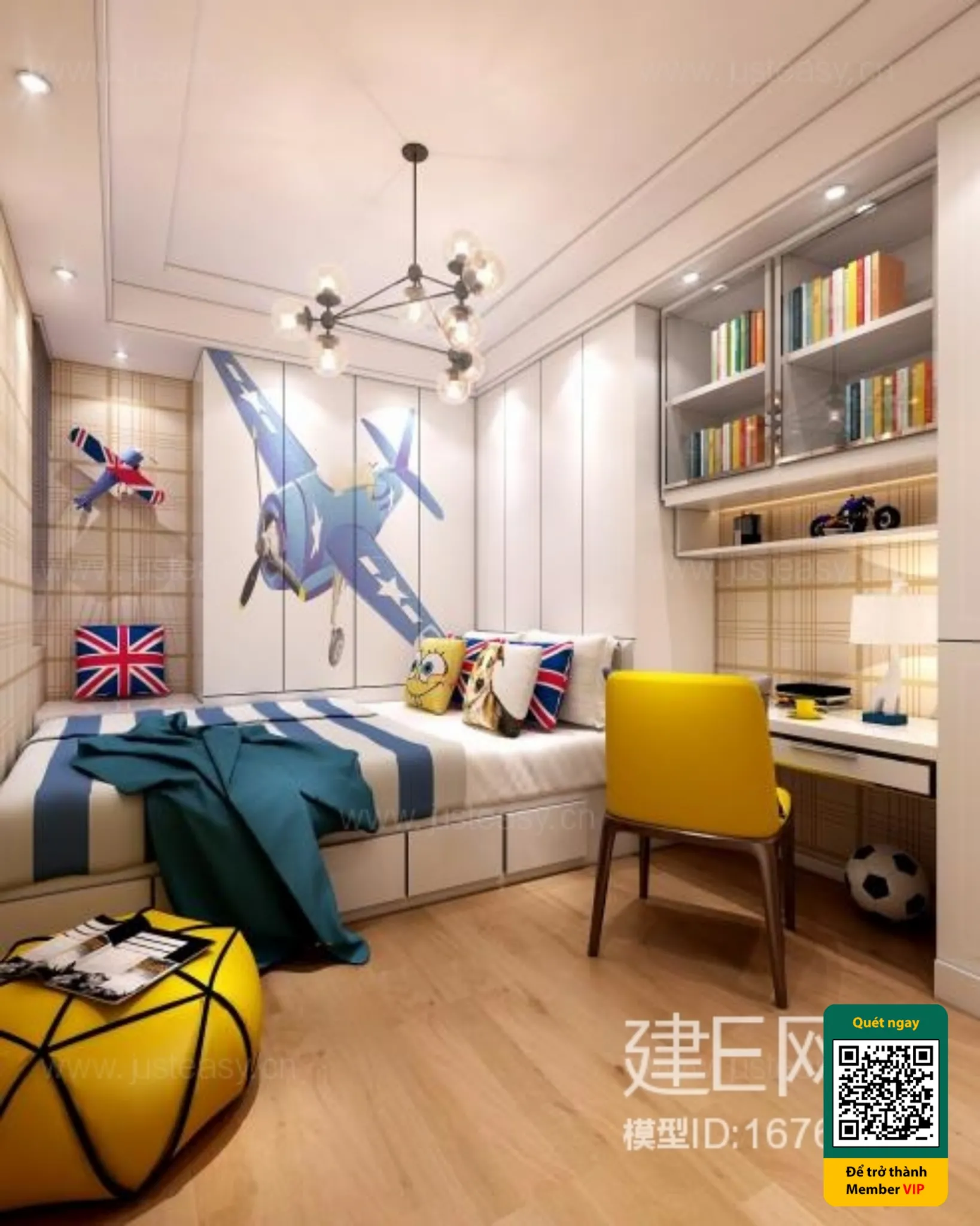 CHILDROOM SETS - VRAY / CORONA - 3D MODEL - 5859