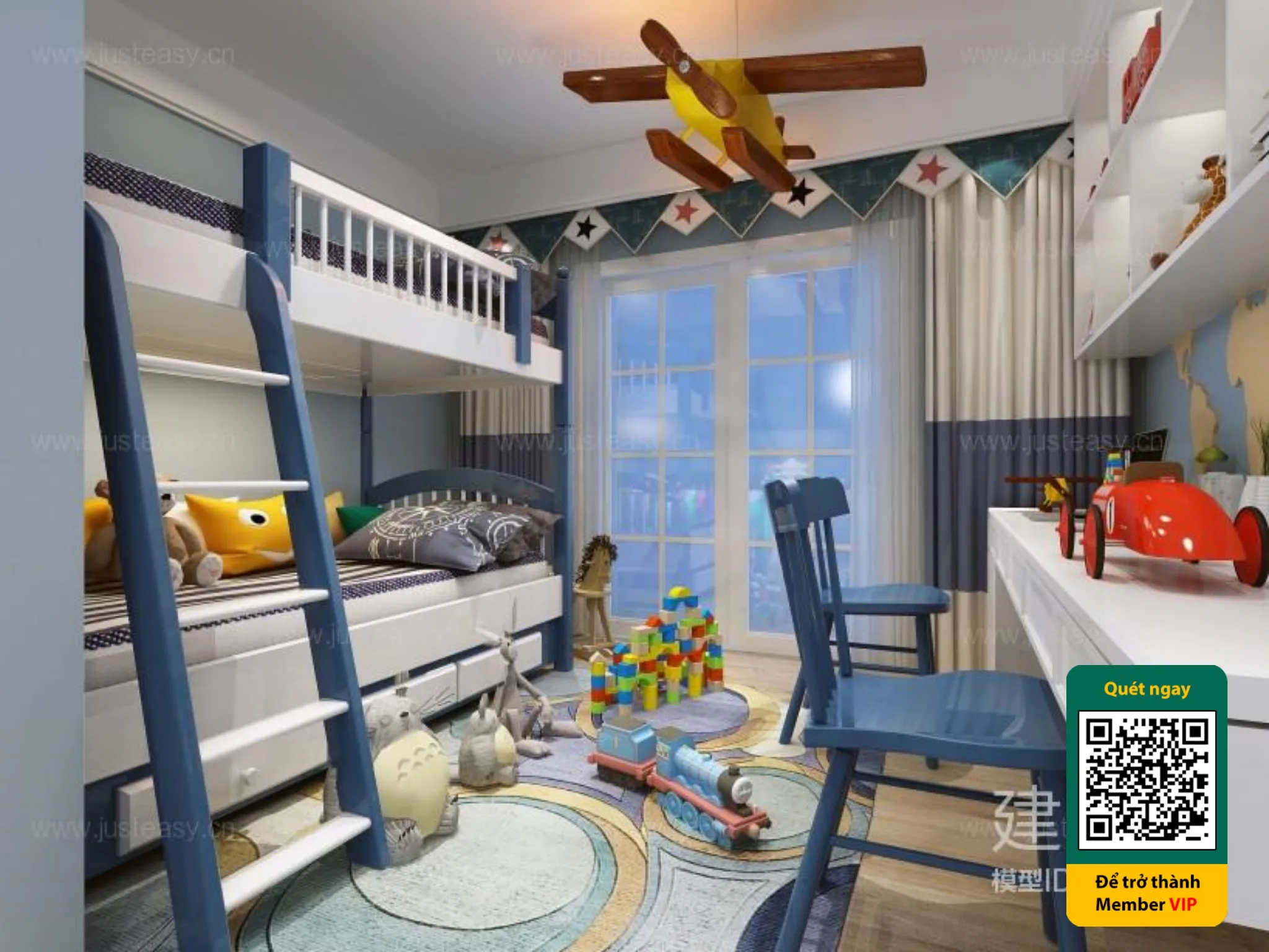 CHILDROOM SETS - VRAY / CORONA - 3D MODEL - 5860