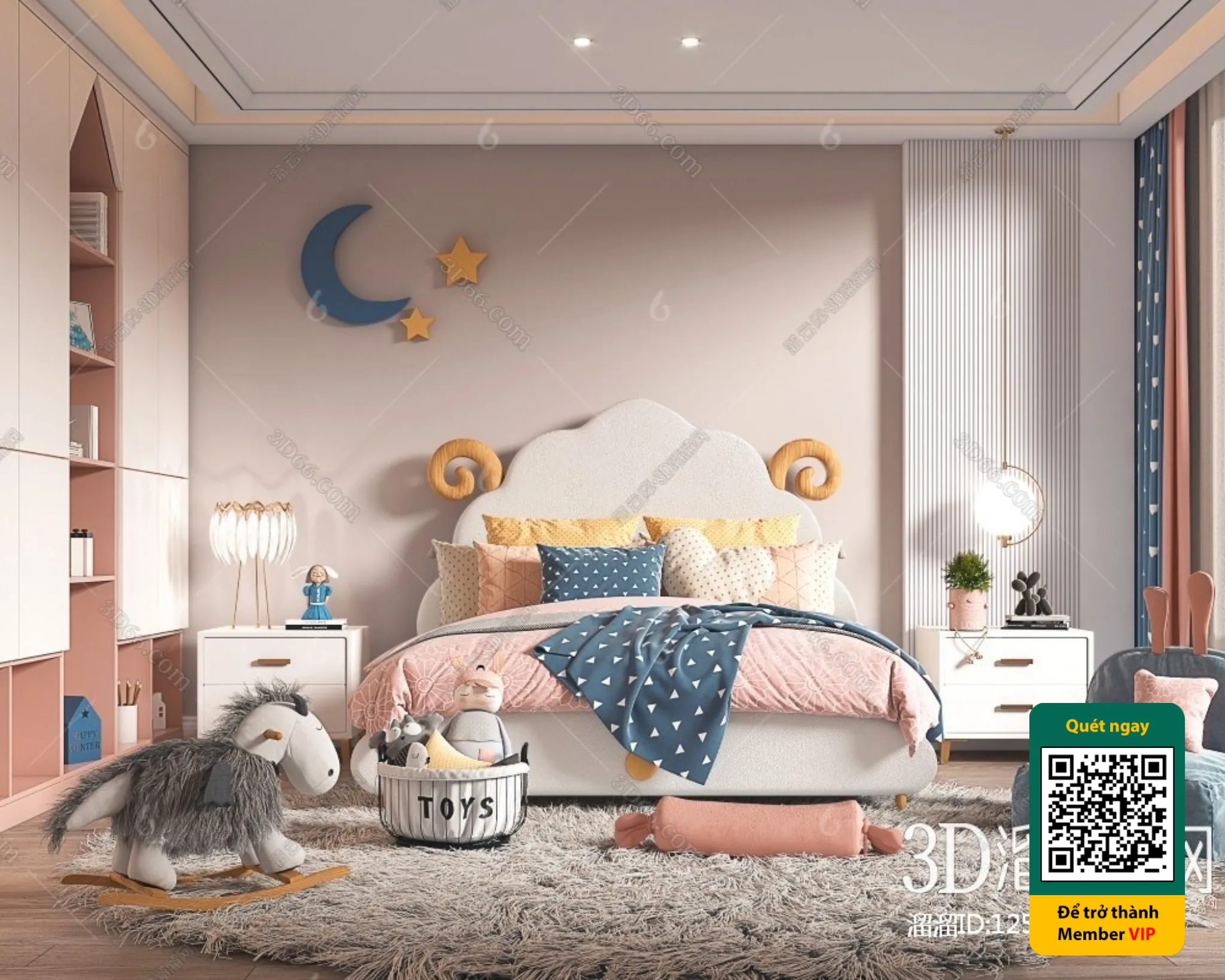 CHILDROOM SETS - VRAY / CORONA - 3D MODEL - 5865