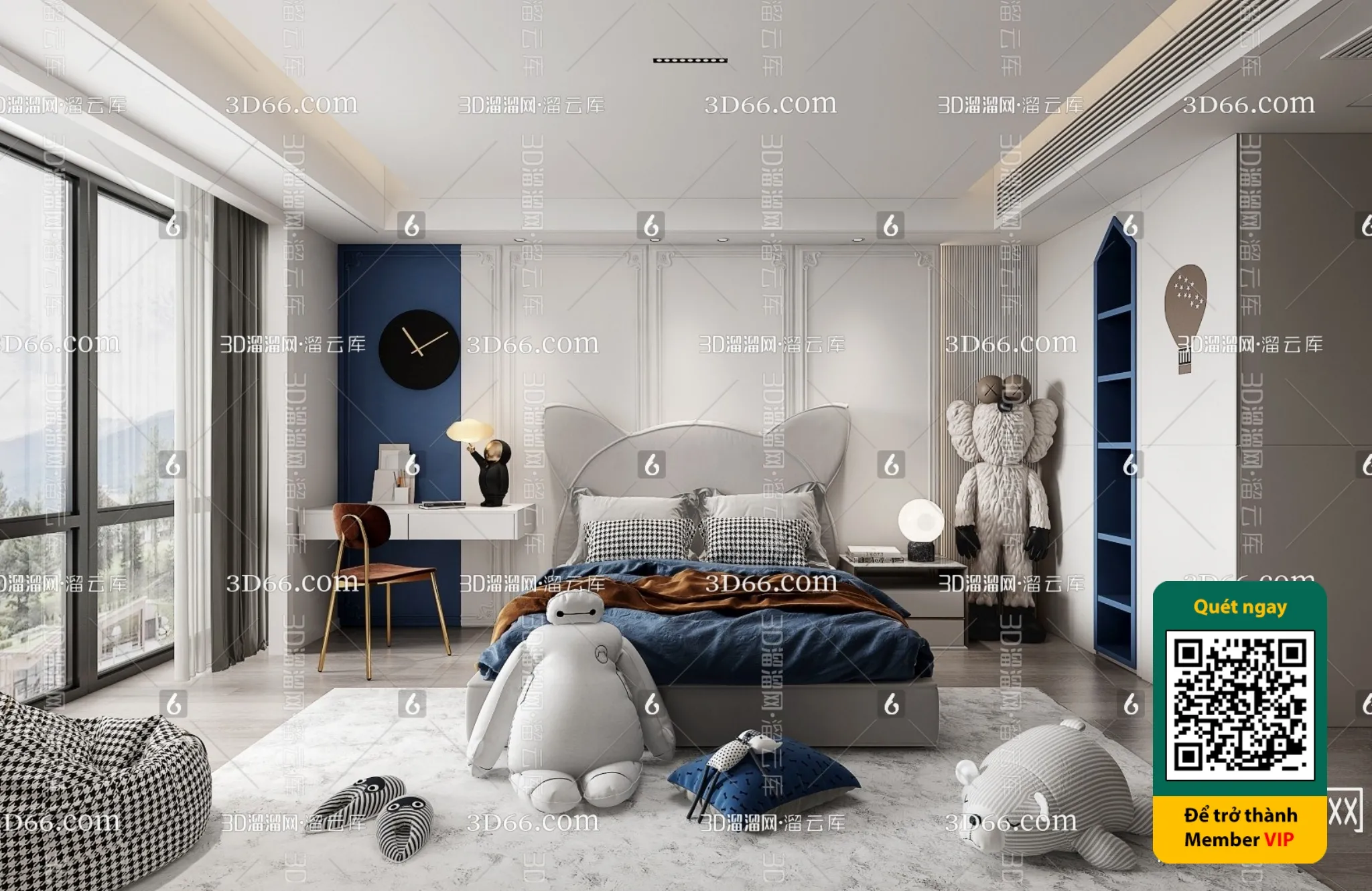 CHILDROOM SETS - VRAY / CORONA - 3D MODEL - 5867