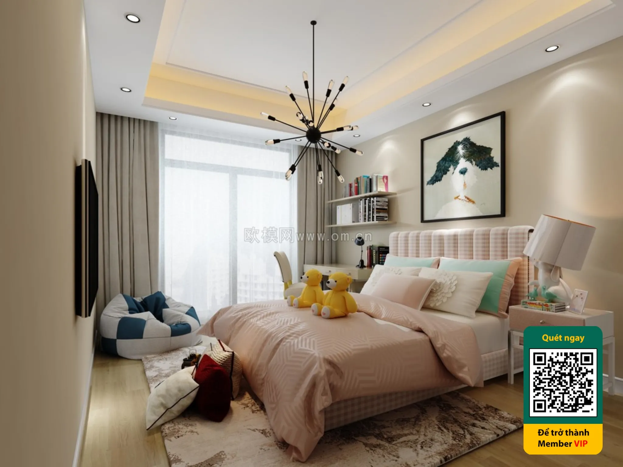 CHILDROOM SETS - VRAY / CORONA - 3D MODEL - 5868