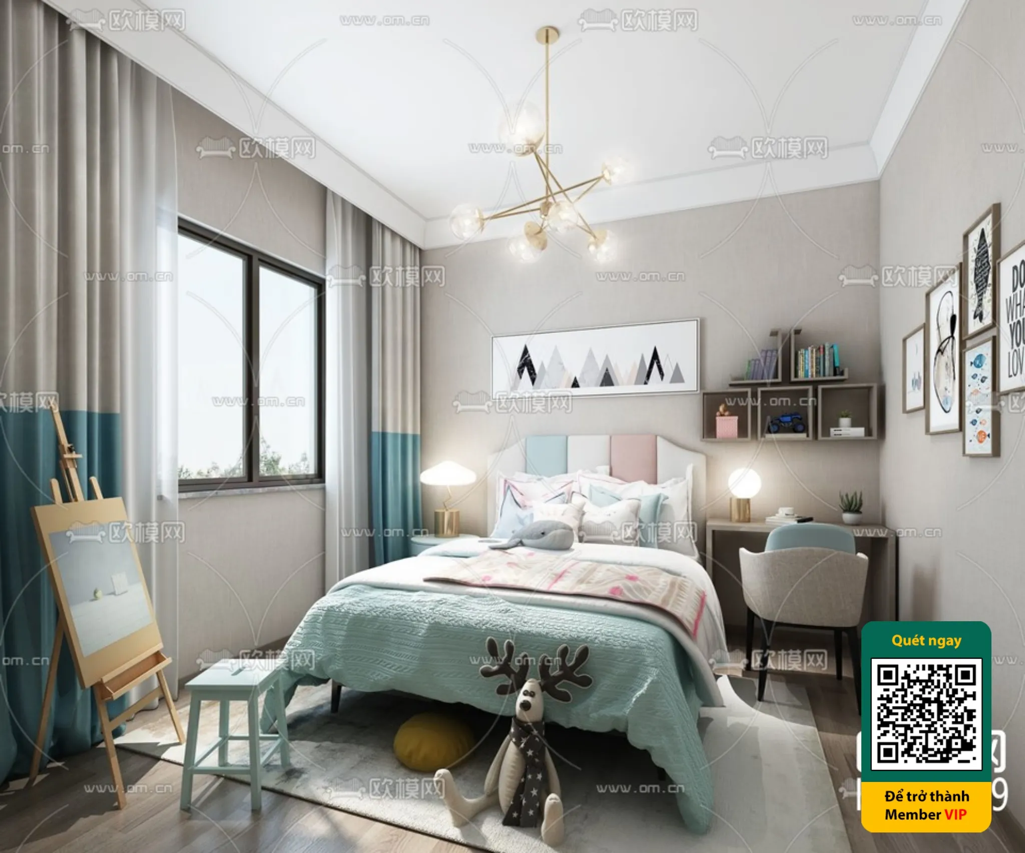 CHILDROOM SETS - VRAY / CORONA - 3D MODEL - 5871