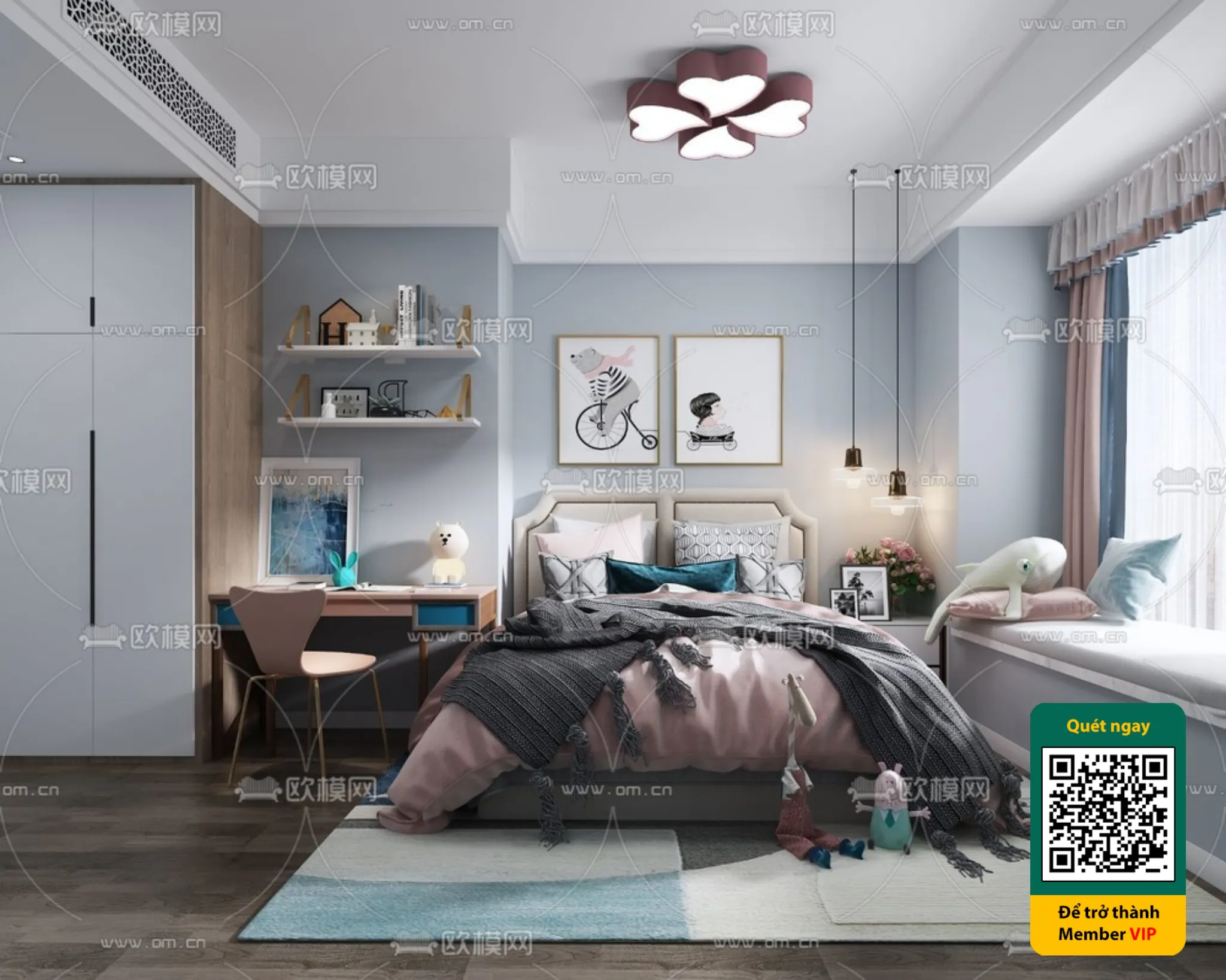 CHILDROOM SETS - VRAY / CORONA - 3D MODEL - 5880