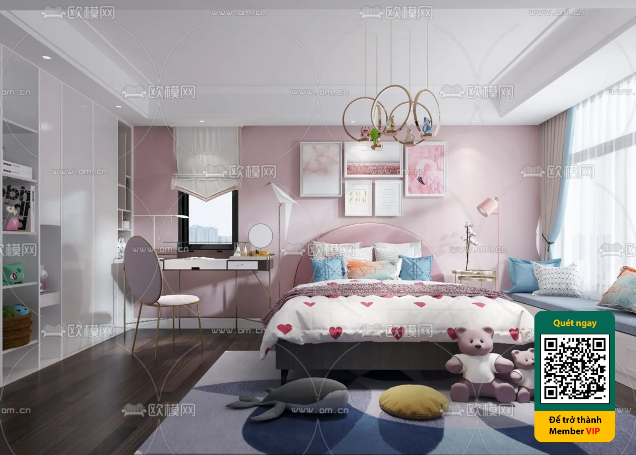 CHILDROOM SETS - VRAY / CORONA - 3D MODEL - 5881